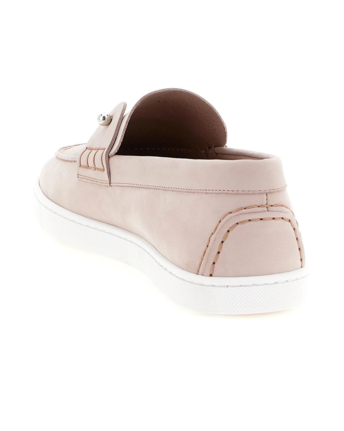 Christian Louboutin Loafers in pink, Calfskin Leather — view 3