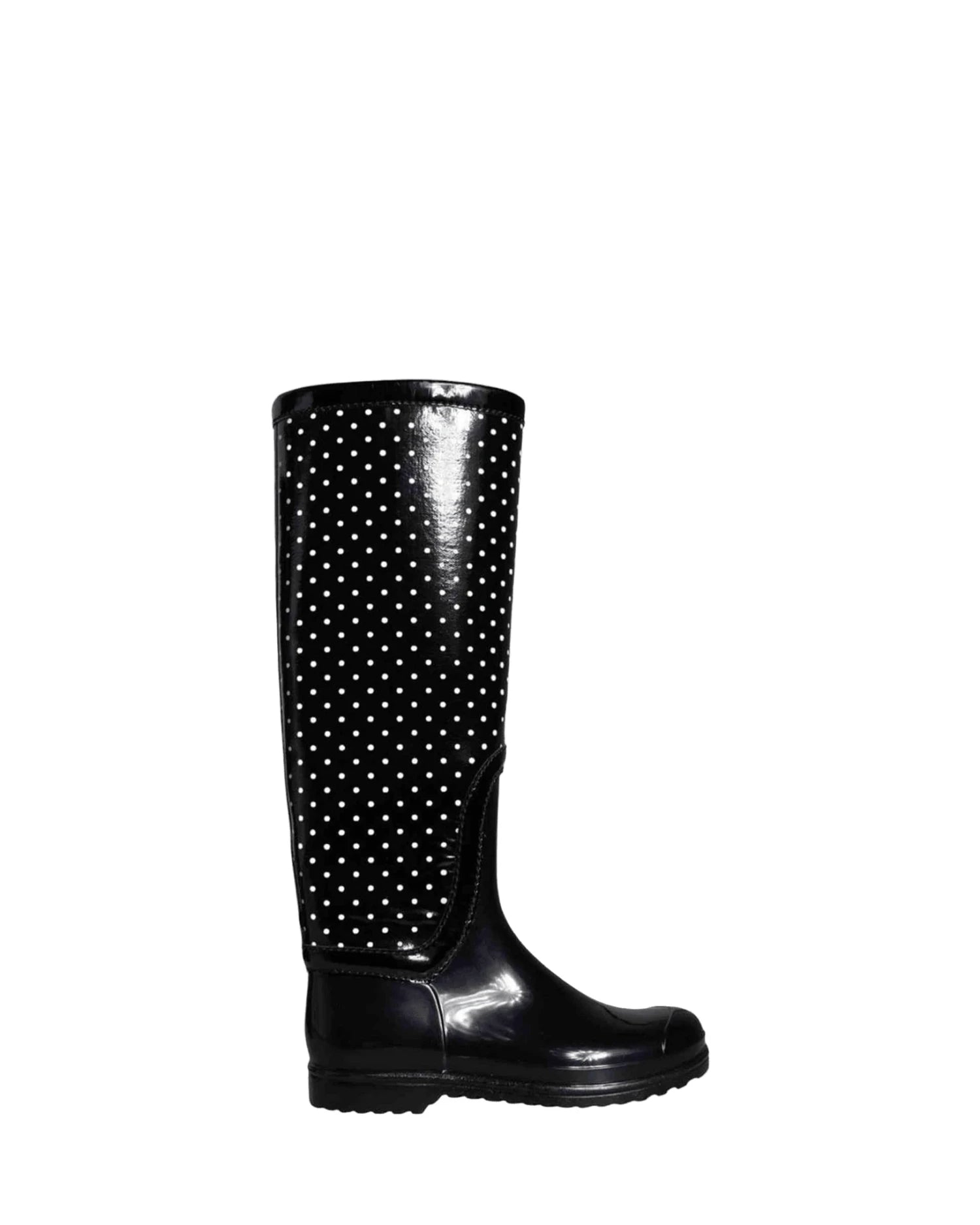 Dolce & Gabbana Black Rubber Boot Boots