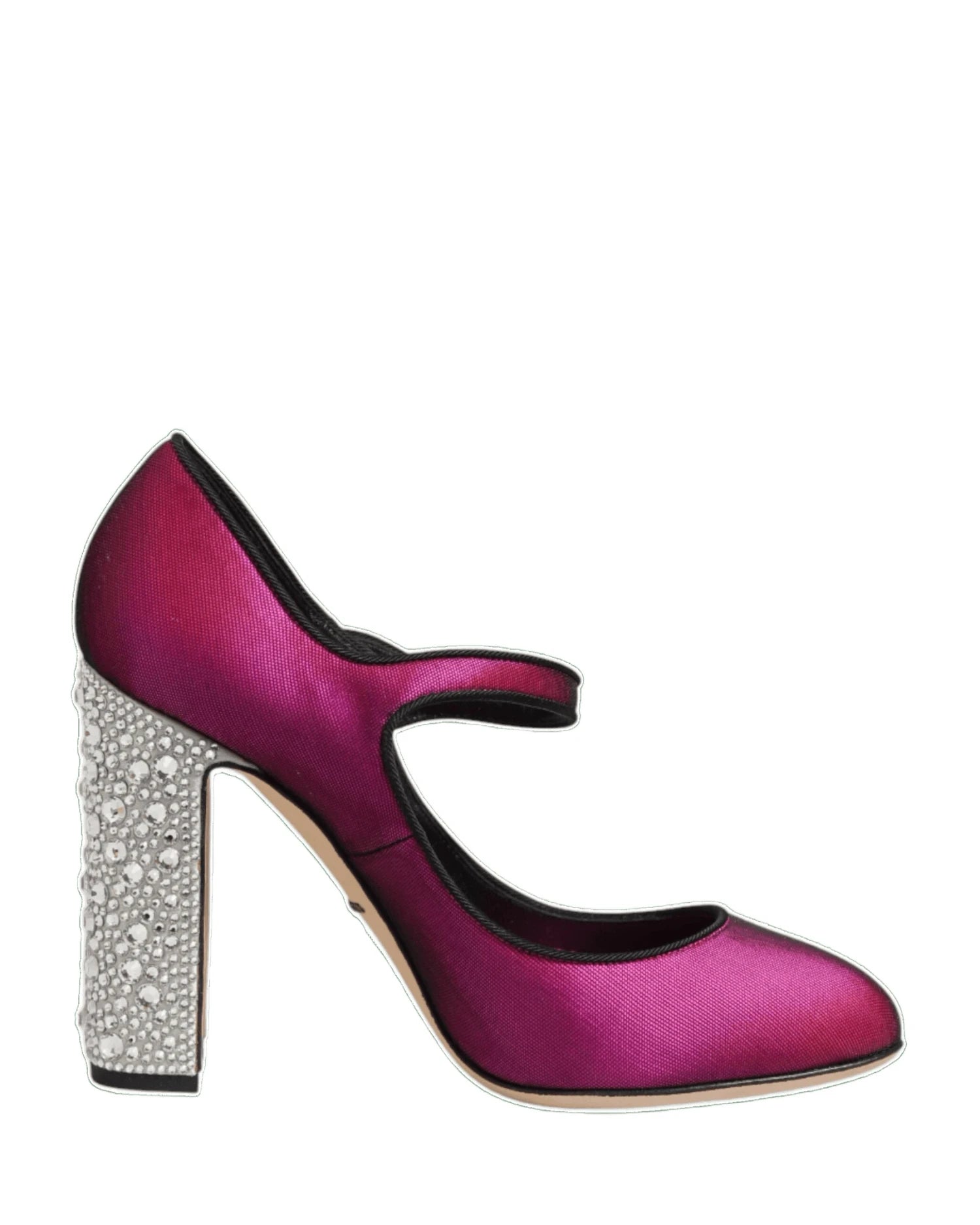 Dolce & Gabbana Pink Strass Mary Janes Heels Pumps Shoes Glam Steals