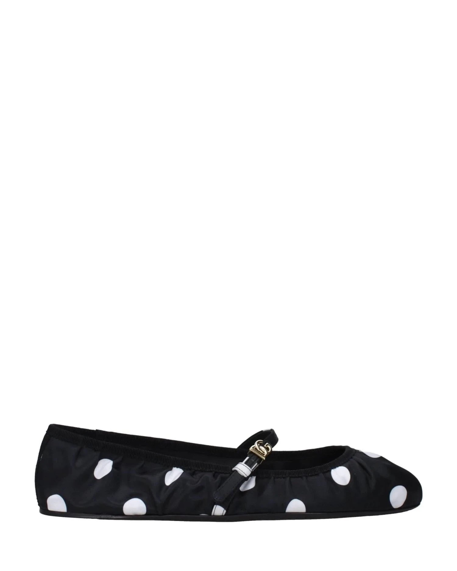 Dolce & Gabbana Black Ballet Flats Flats