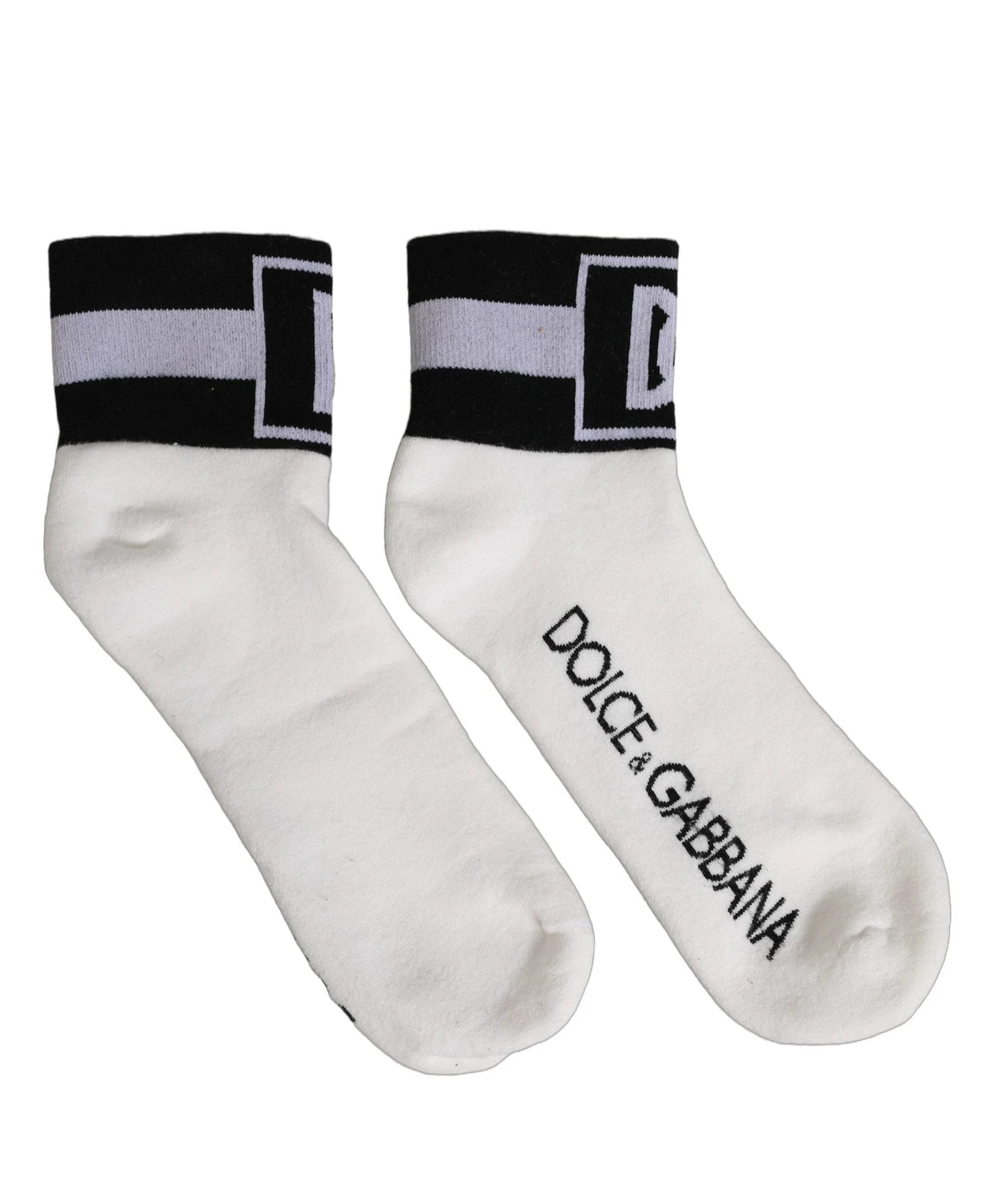 Dolce & Gabbana Ankle Sock in white — view 2