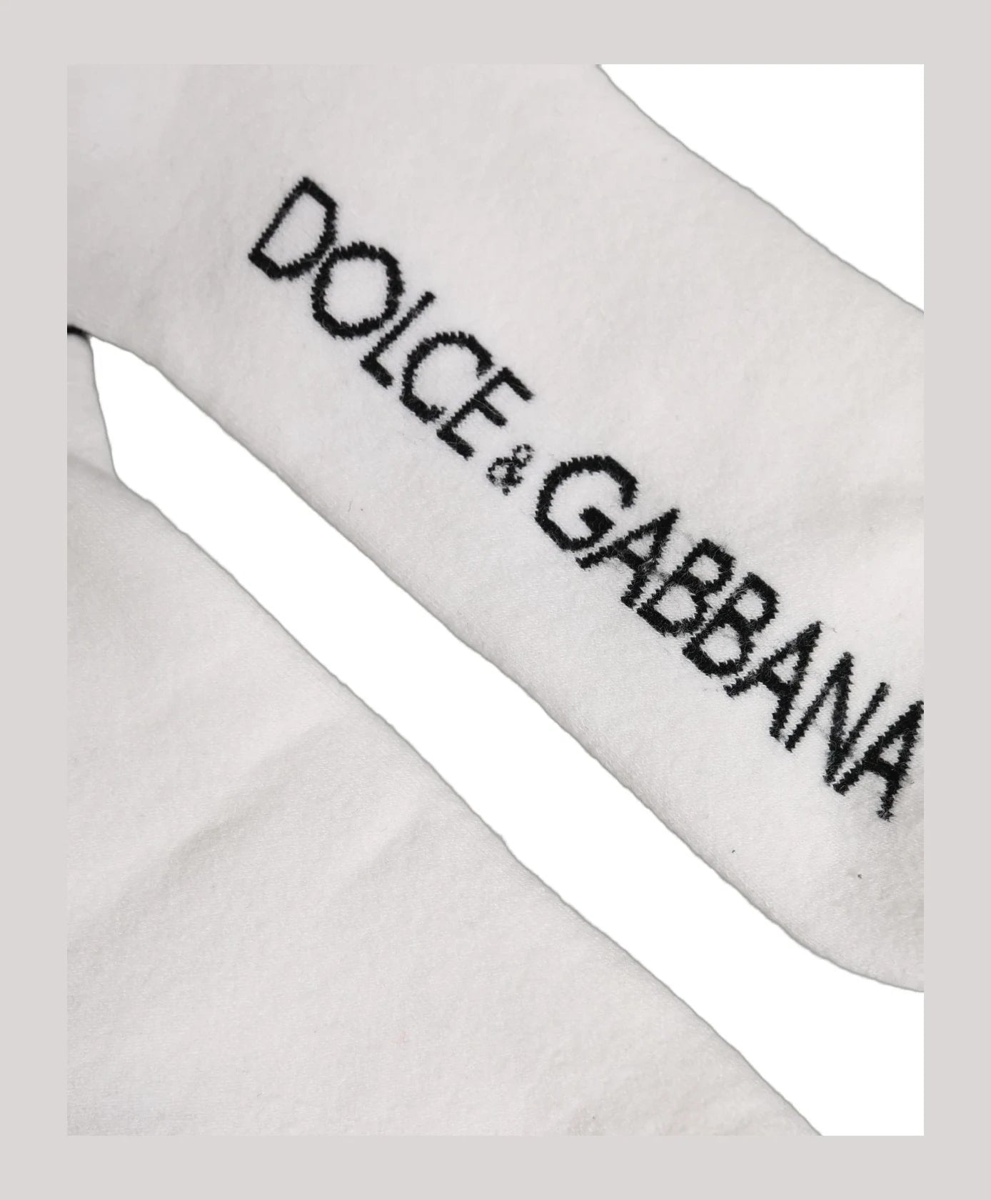 Dolce & Gabbana Ankle Sock in white — view 4