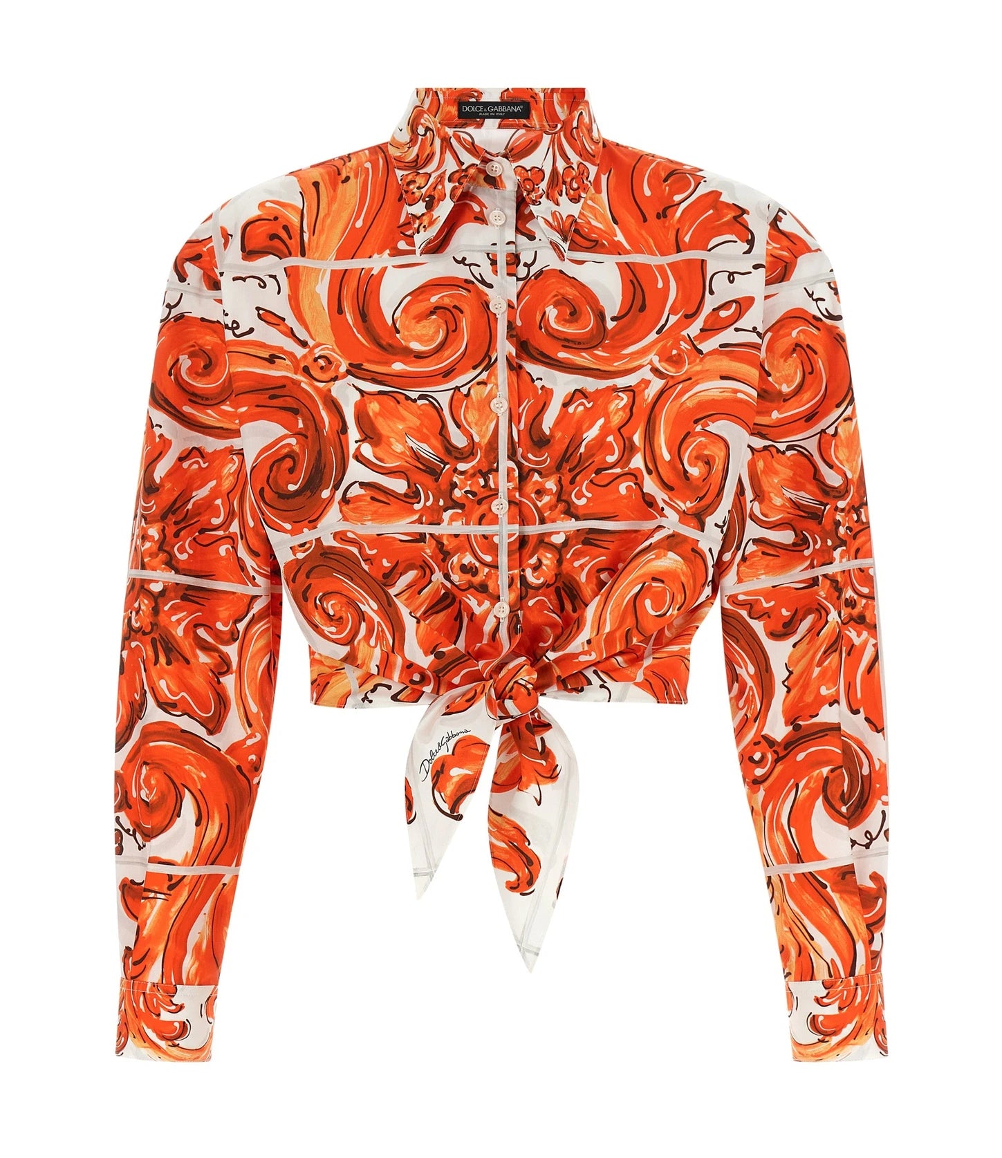 Dolce & Gabbana Blouse in orange, Cotton