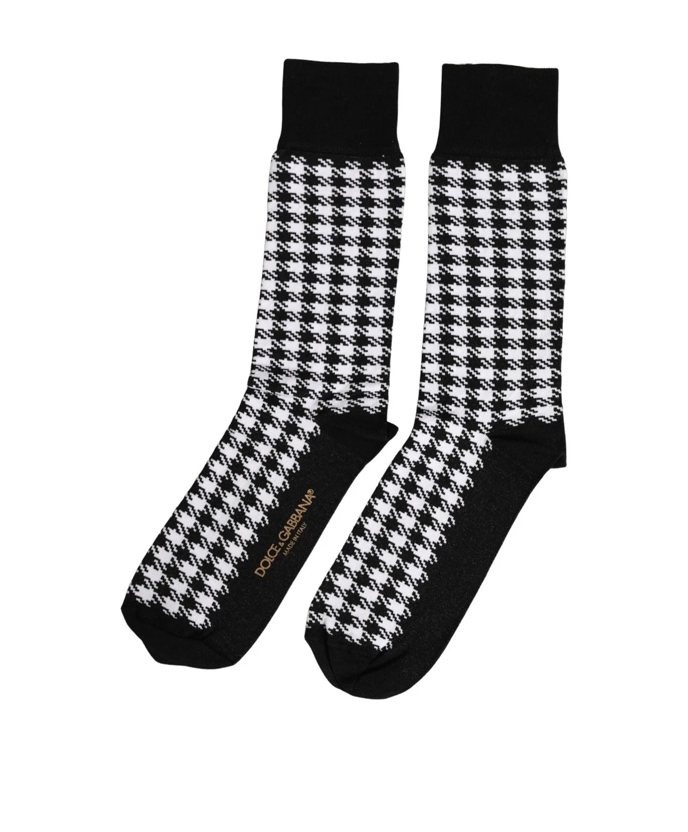 Dolce & Gabbana Crew Sock in black, Cotton — view 2
