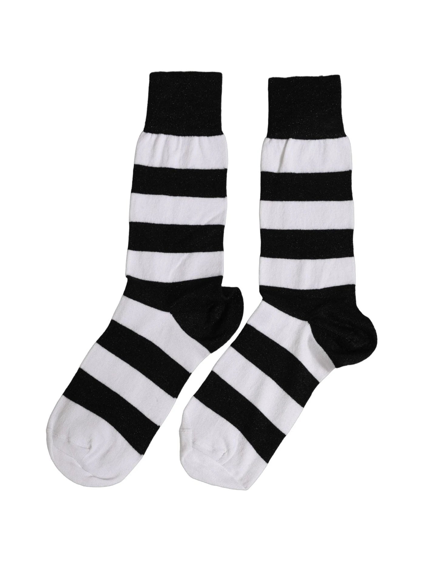 Dolce & Gabbana Crew Sock in black, Viscose — view 2