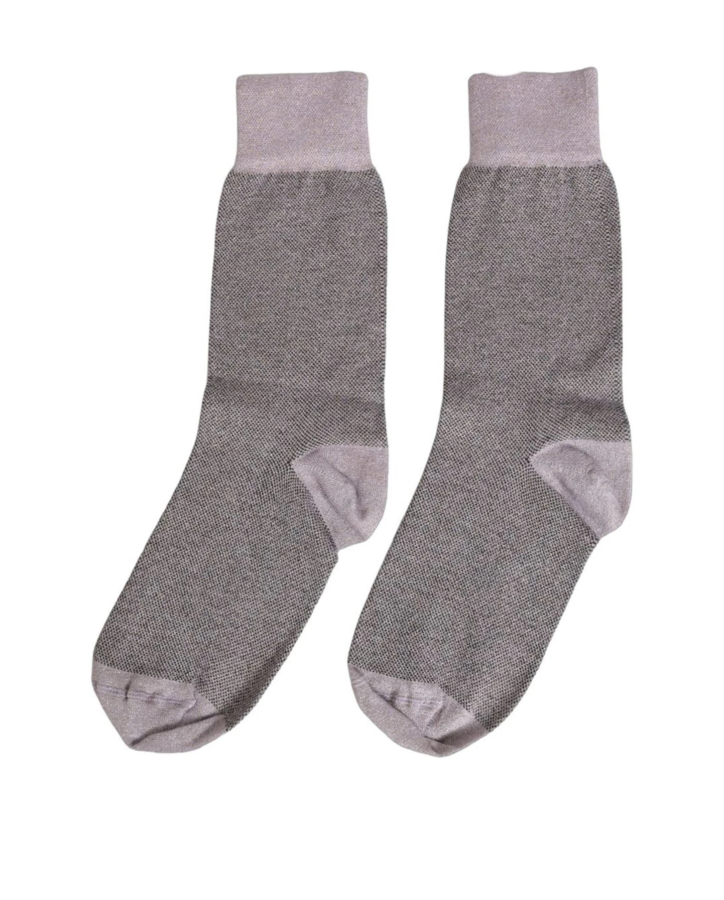 Dolce & Gabbana Crew Sock in gray, Viscose — view 2