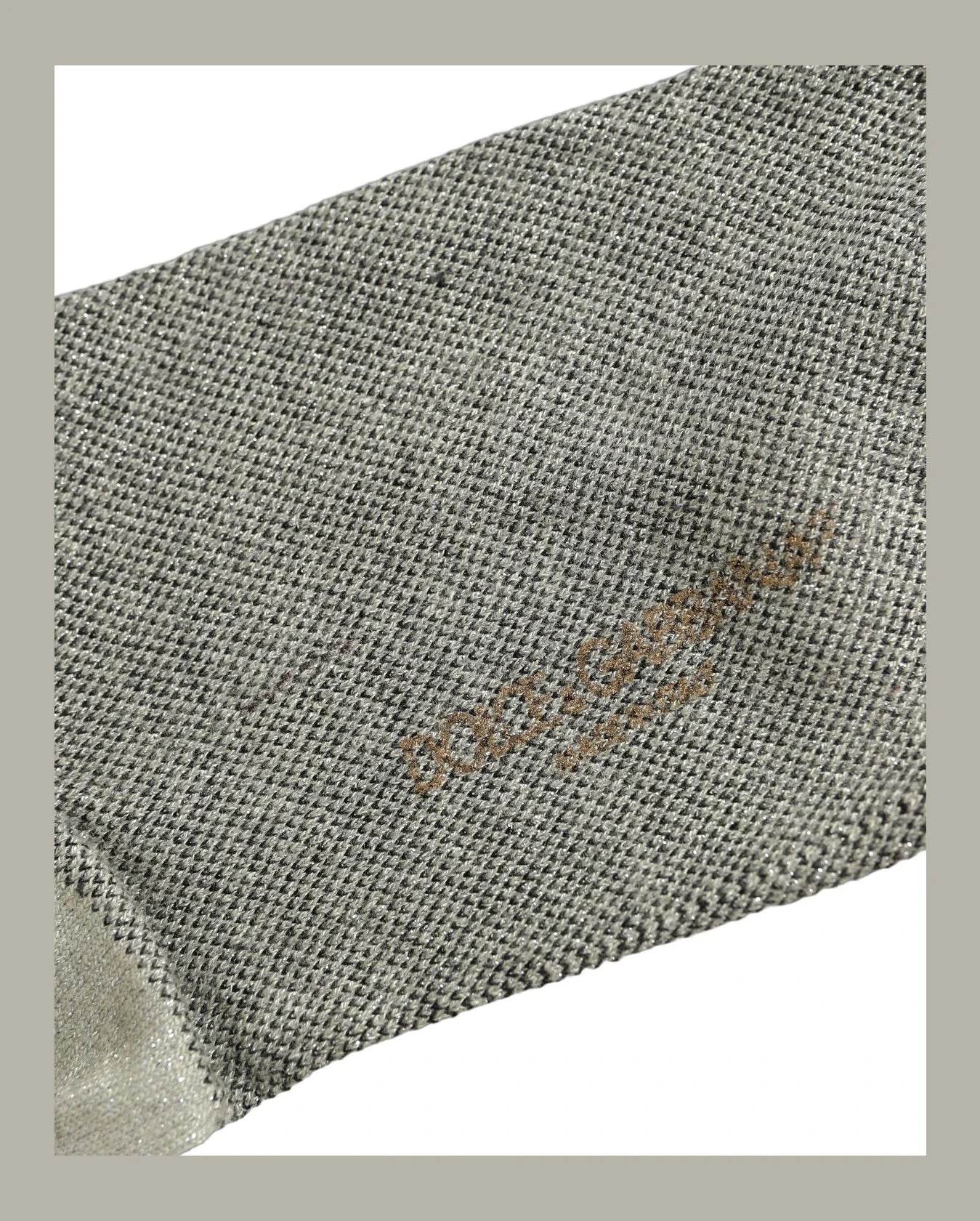 Dolce & Gabbana Crew Sock in gray, Viscose — view 4