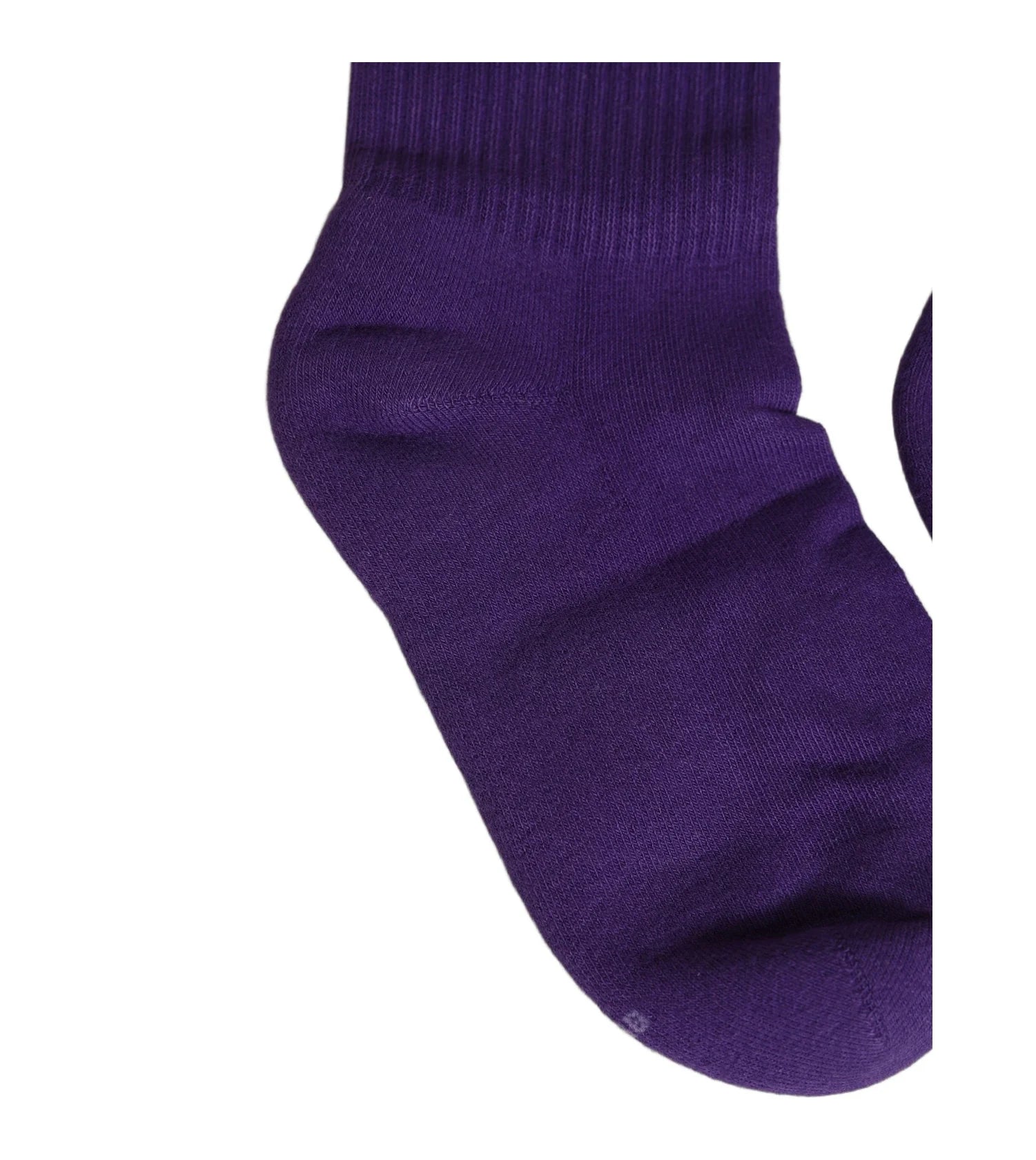 Dolce & Gabbana Crew Sock in purple, Cotton — view 5