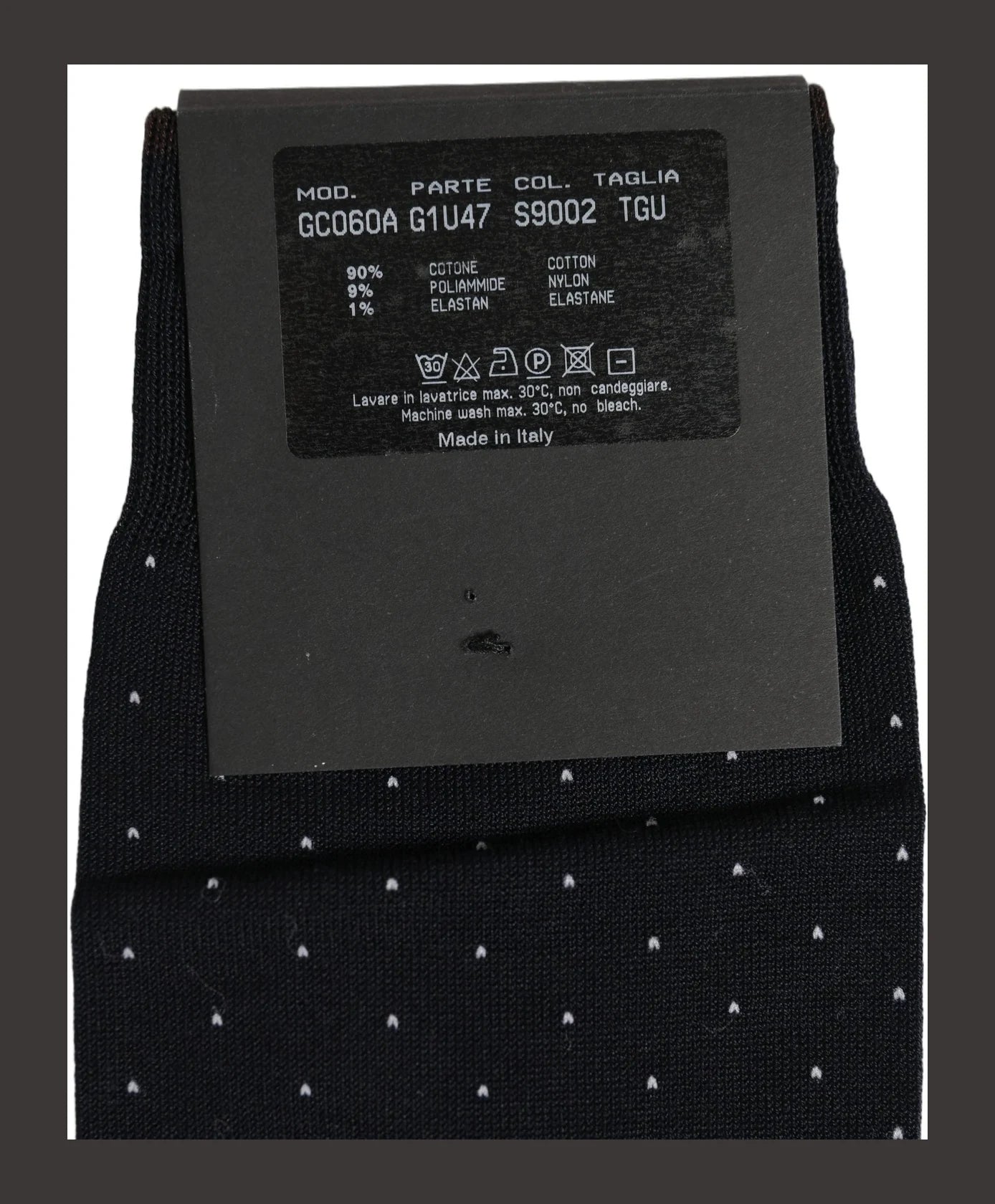Dolce & Gabbana Dress Sock in black, Cotton — view 5
