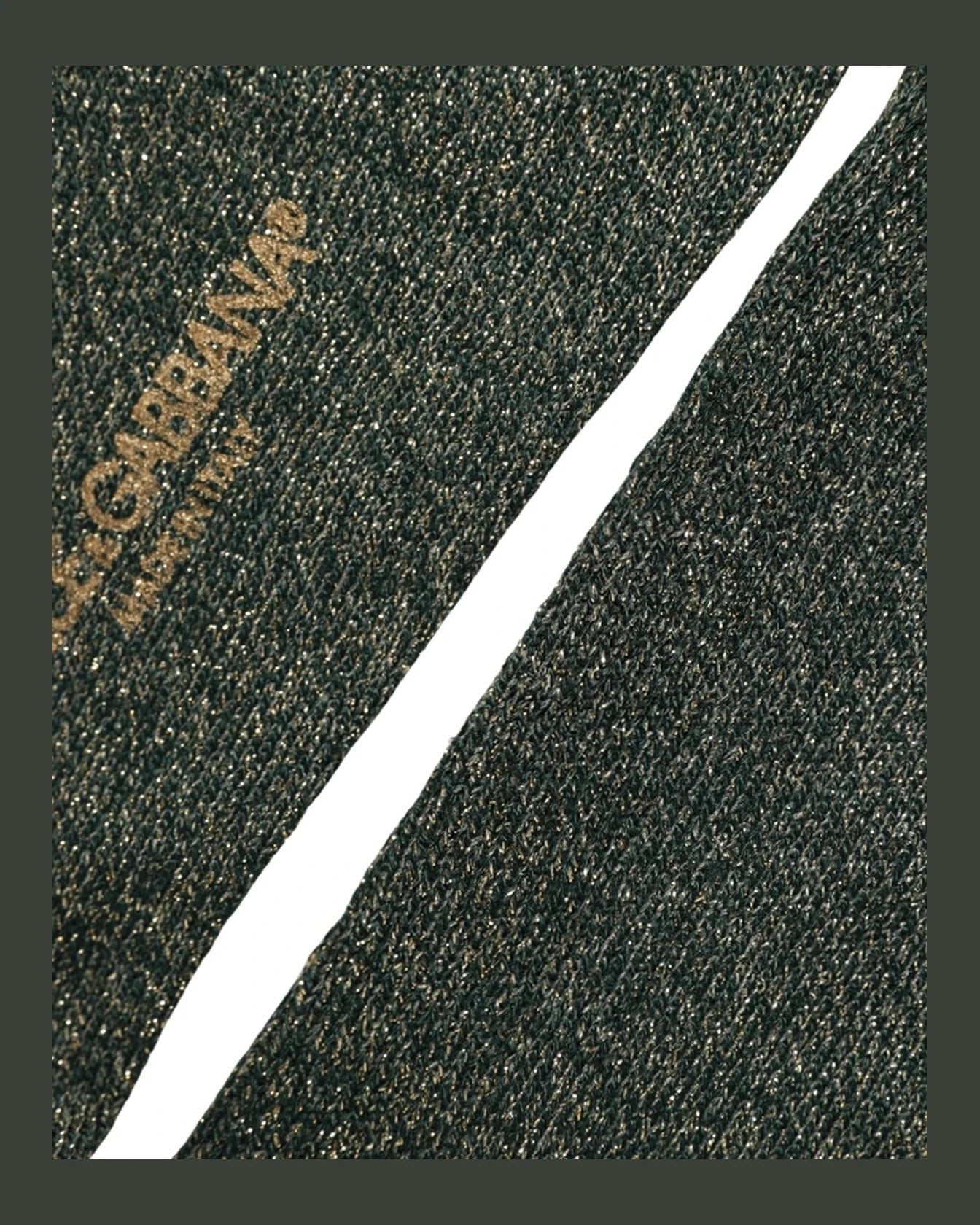 Dolce & Gabbana Dress Sock in bronze, Viscose