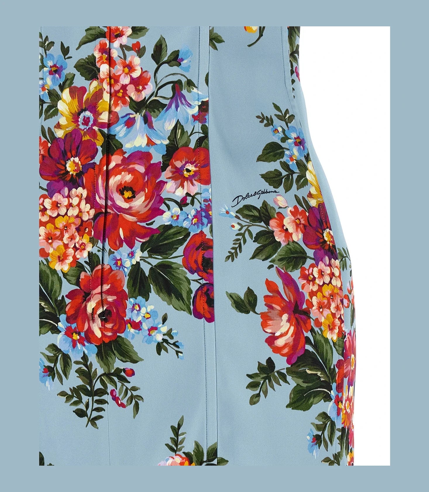 Dolce & Gabbana Dresse in blue, Viscose — view 4