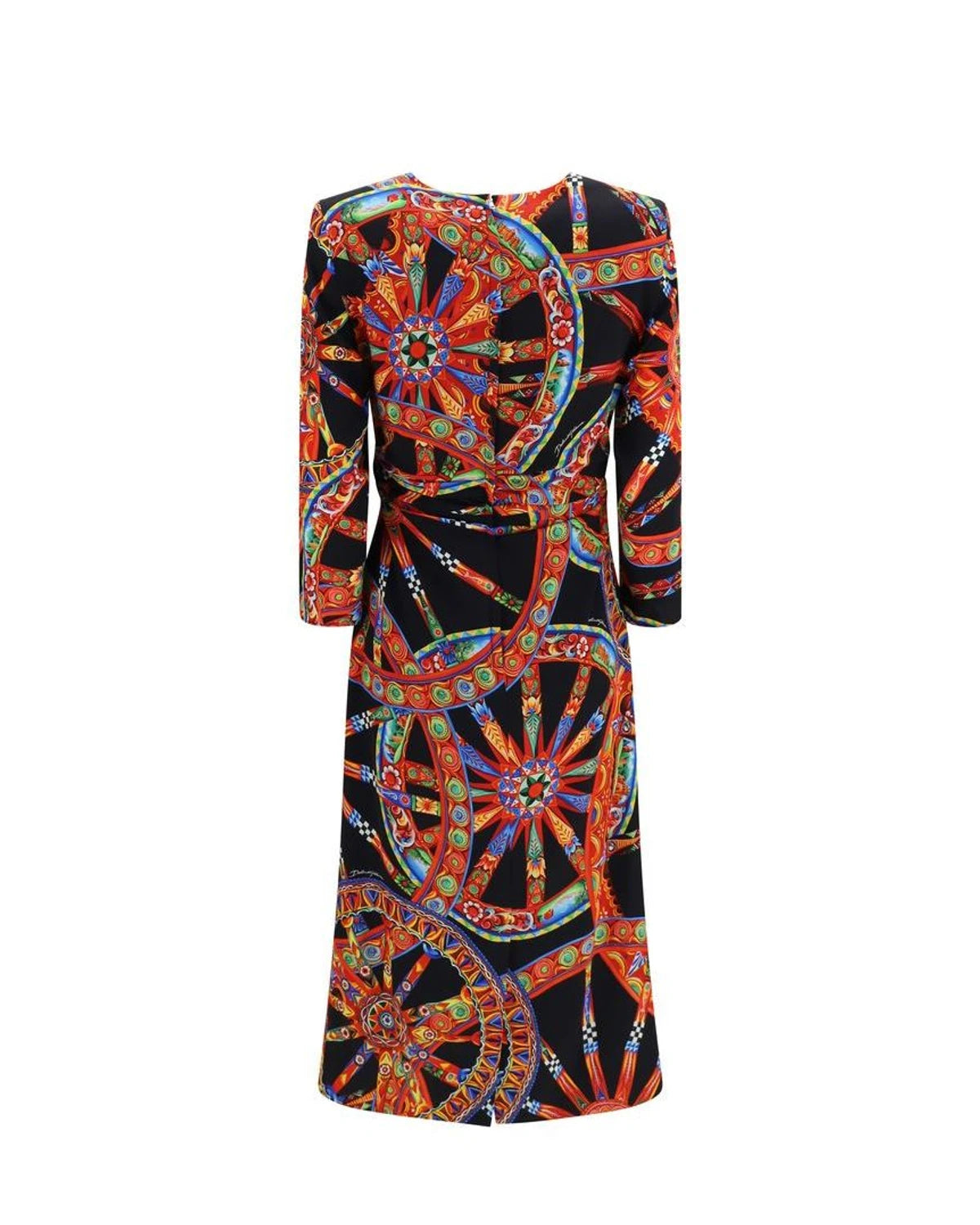 Dolce & Gabbana Dresse in multicolor, Silk — view 2