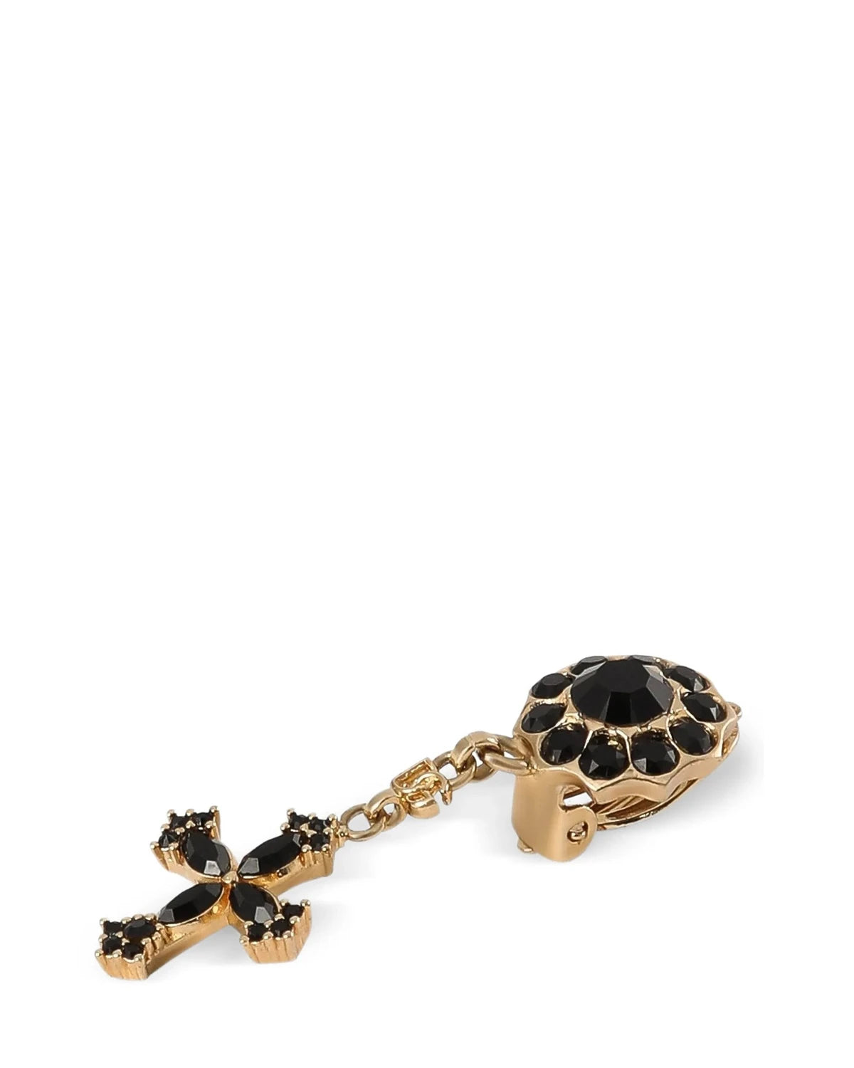 Dolce & Gabbana Earring in black, Brass — view 2