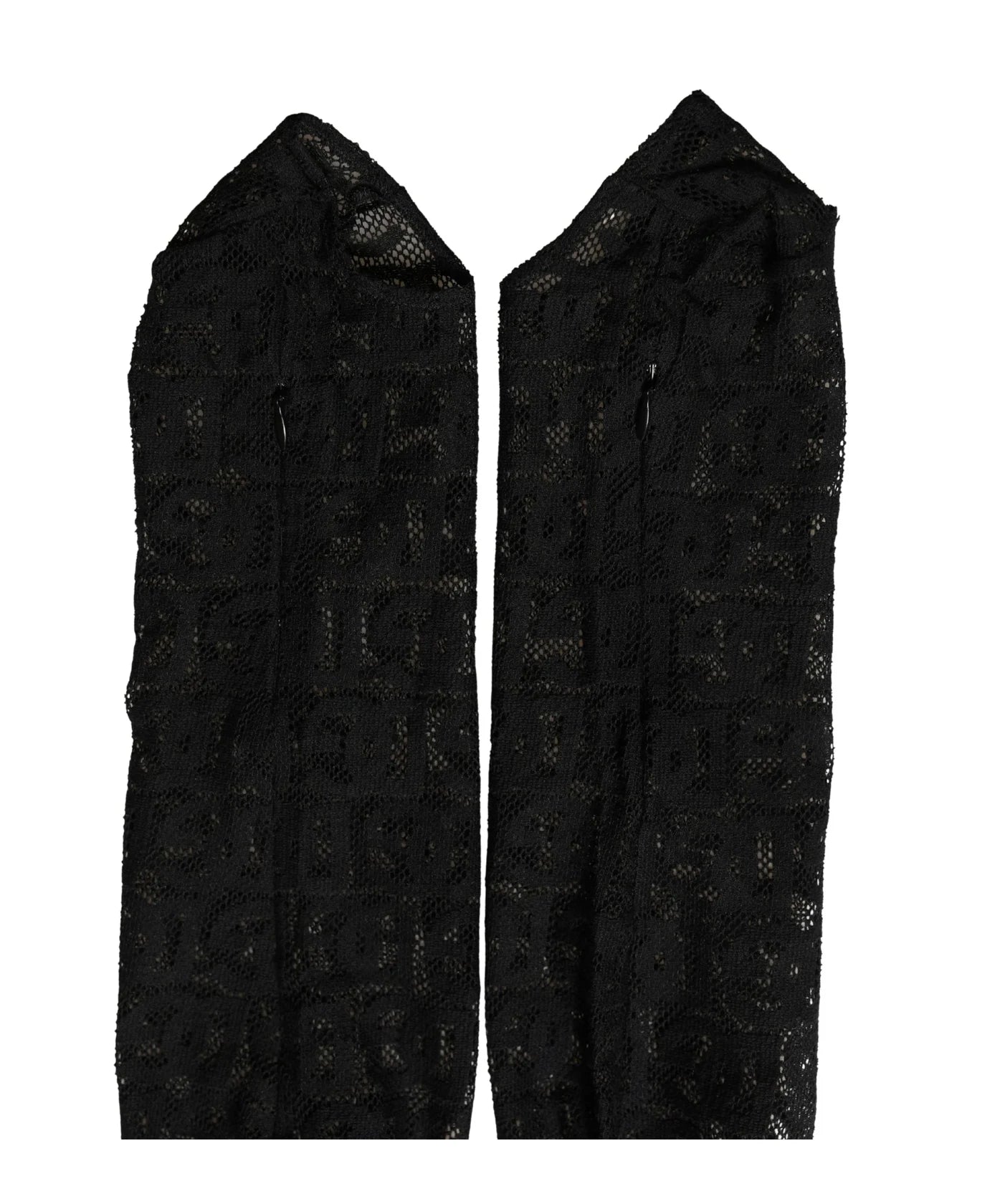 Dolce & Gabbana Hold Up Sock in black, Nylon — view 7