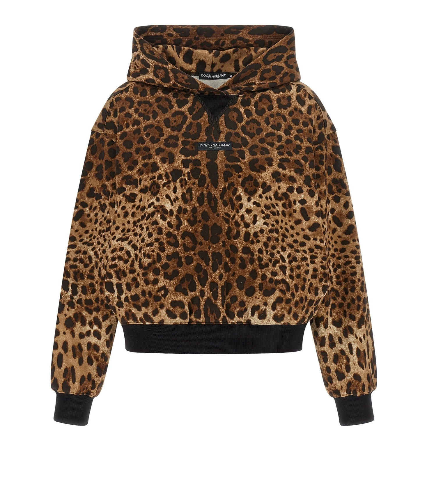 Dolce & Gabbana Hoodie in brown, Cotton