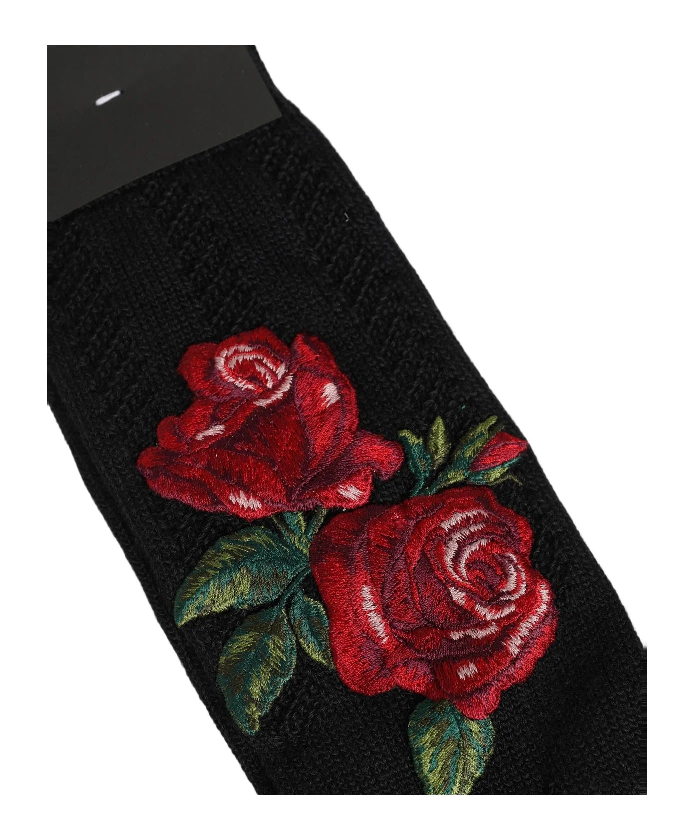 Dolce & Gabbana Knee Sock in black, Wool — view 5