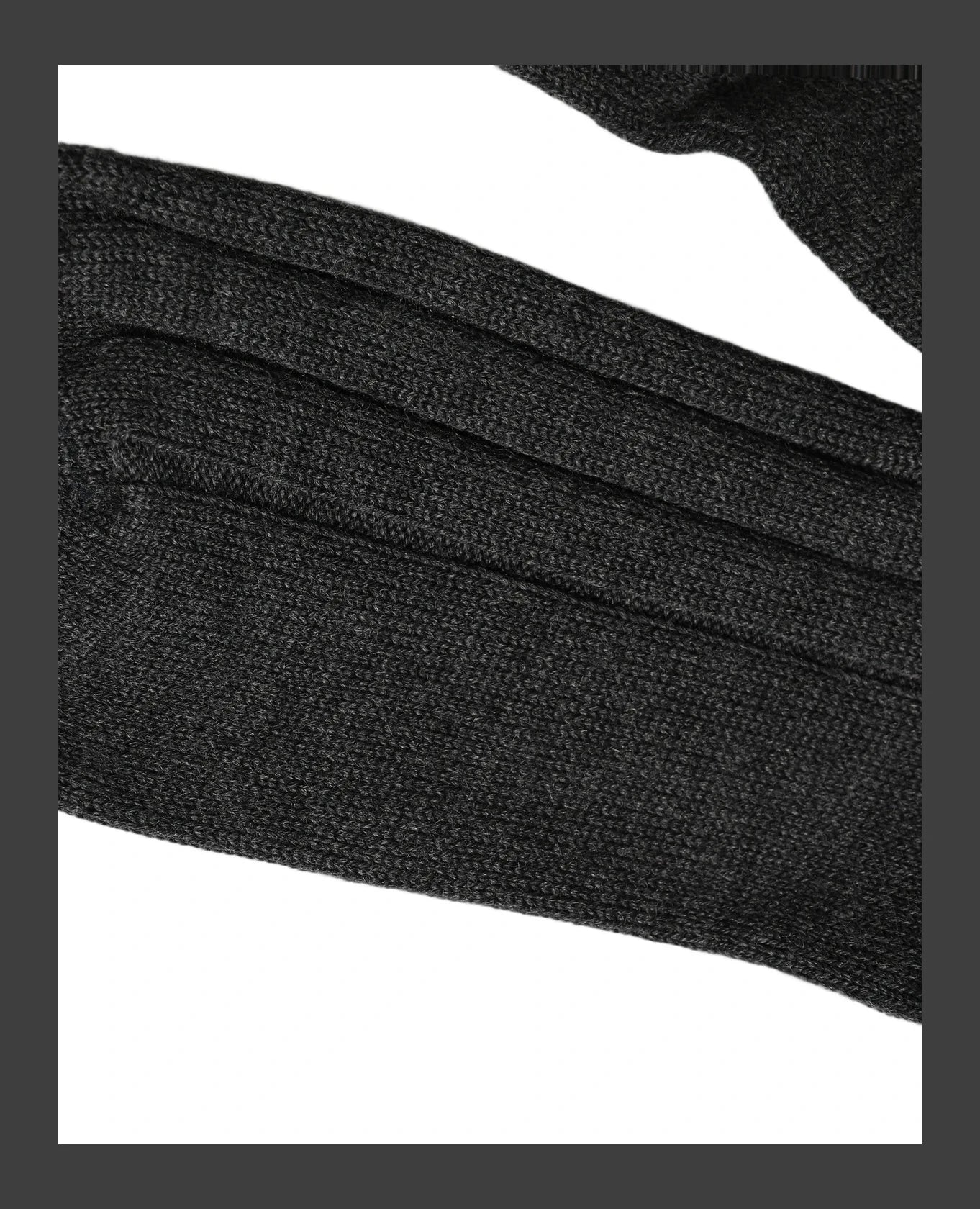 Dolce & Gabbana Knee Sock in gray, Wool — view 3