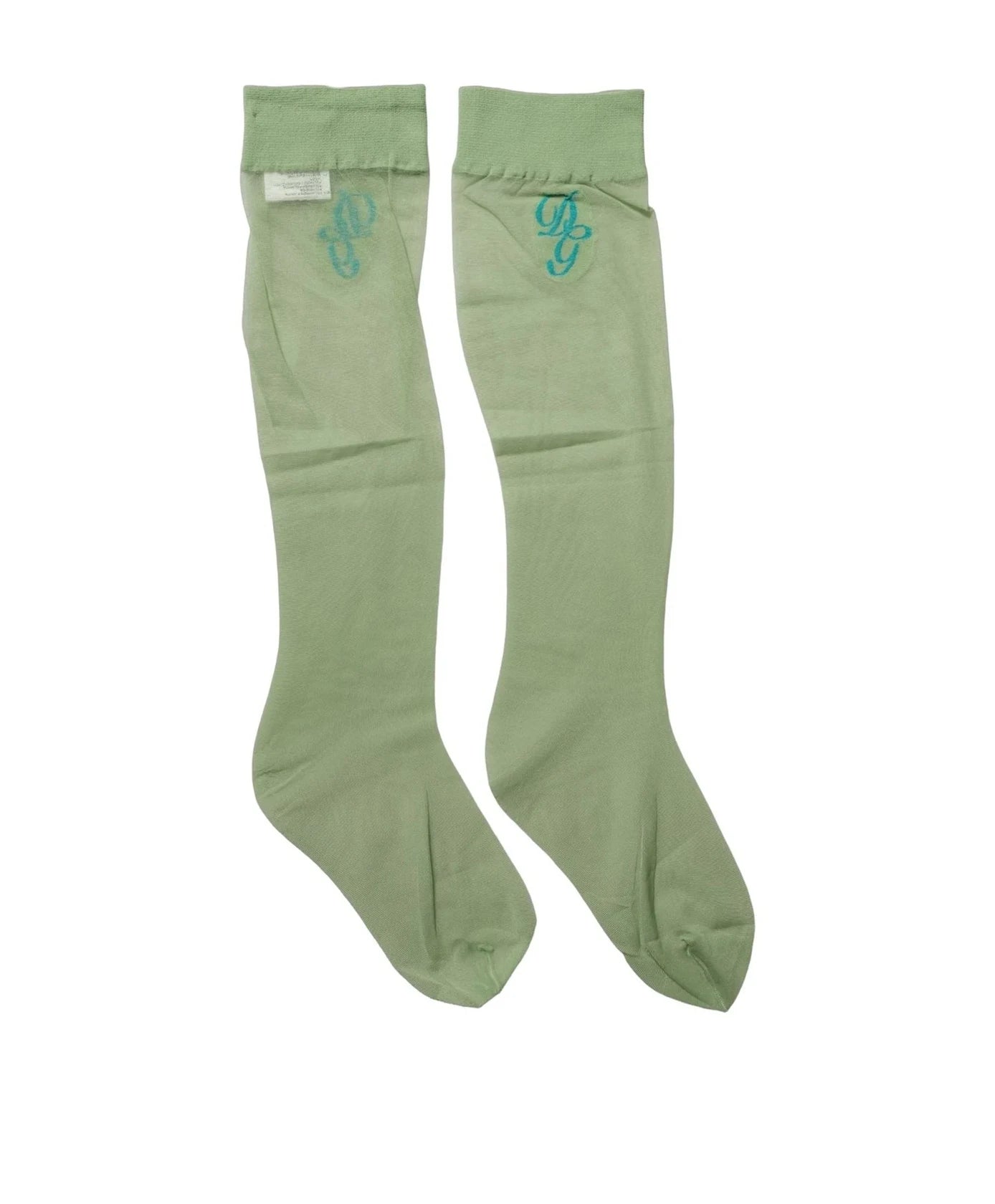 Dolce & Gabbana Knee Sock in green — view 4