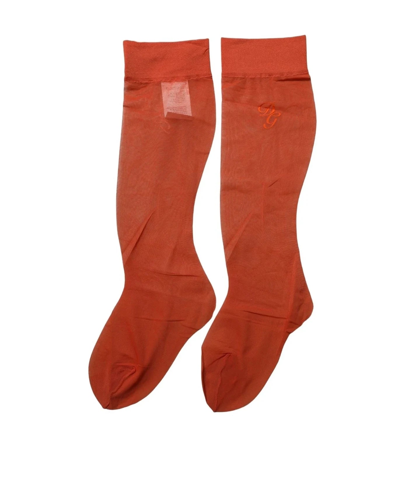 Dolce & Gabbana Knee Sock in orange — view 4
