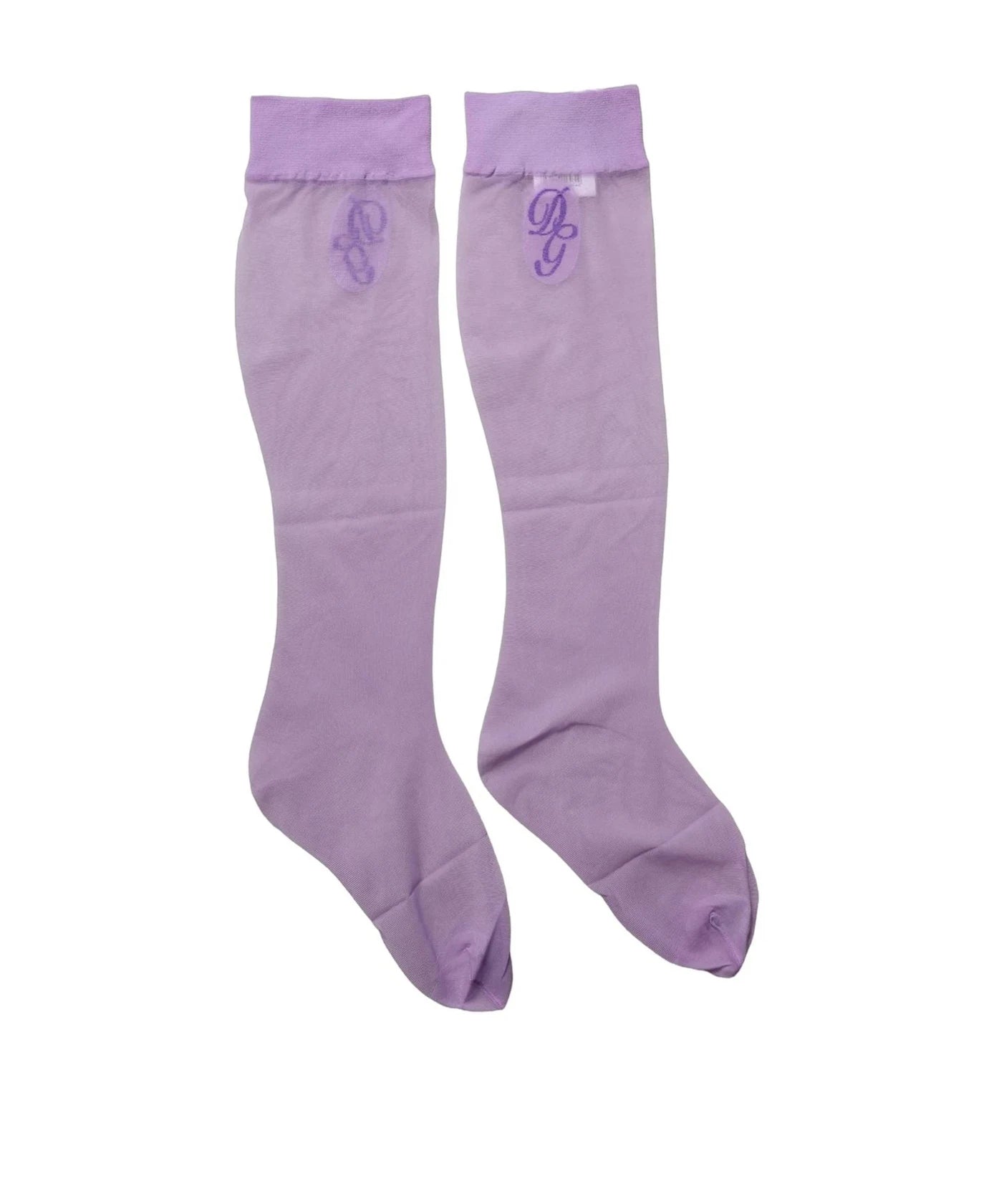 Dolce & Gabbana Knee Sock in purple