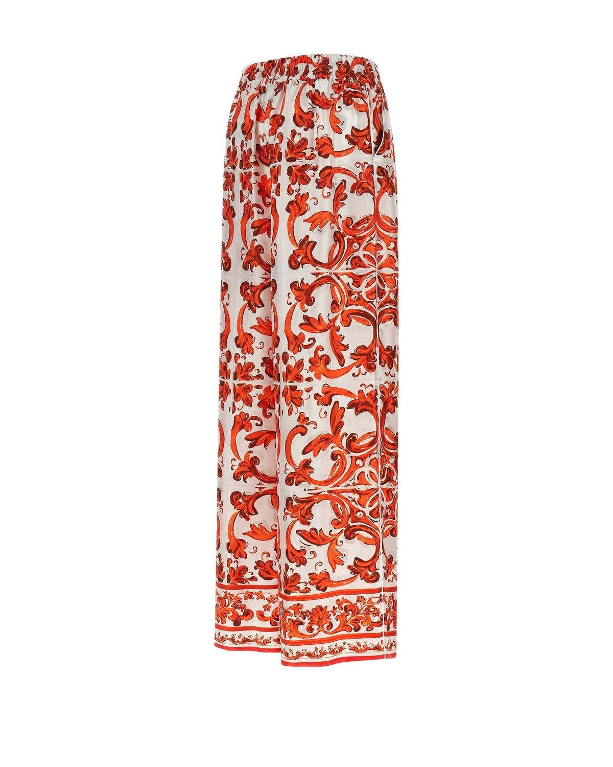 Dolce & Gabbana Palazzo Pant in orange, Silk — view 3