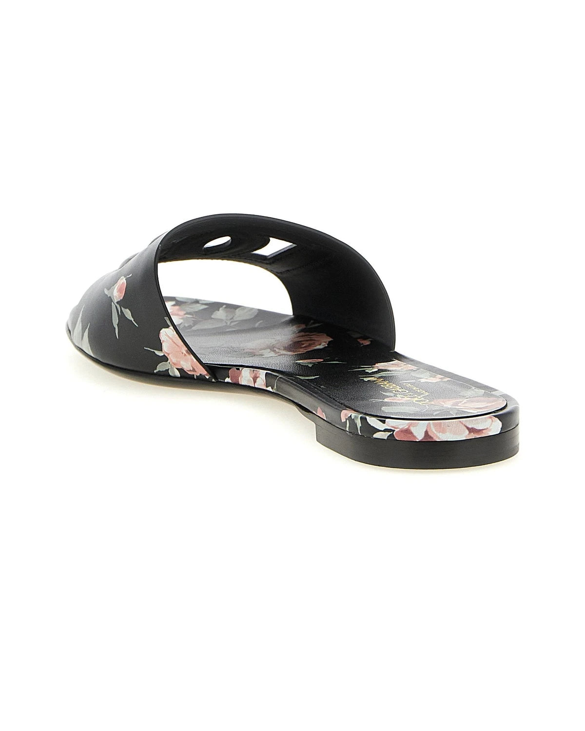 Dolce & Gabbana Sandals in black, Calfskin Leather — view 3