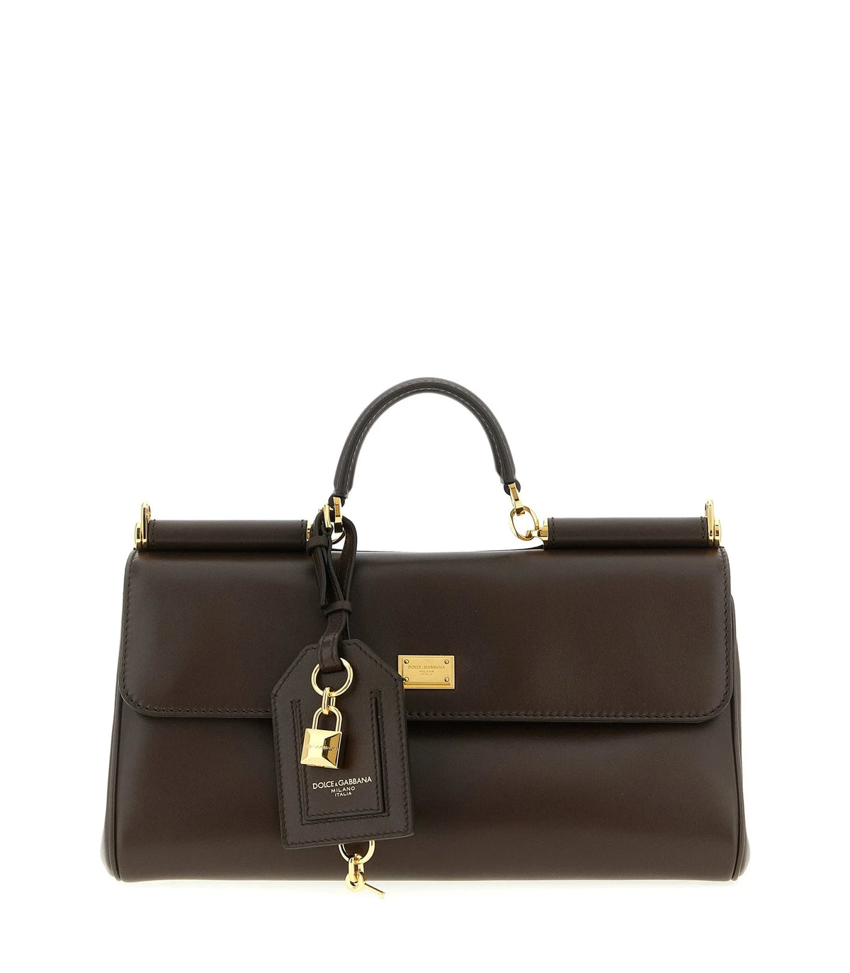 Dolce & Gabbana Satchel Bag in brown, Calf Leather
