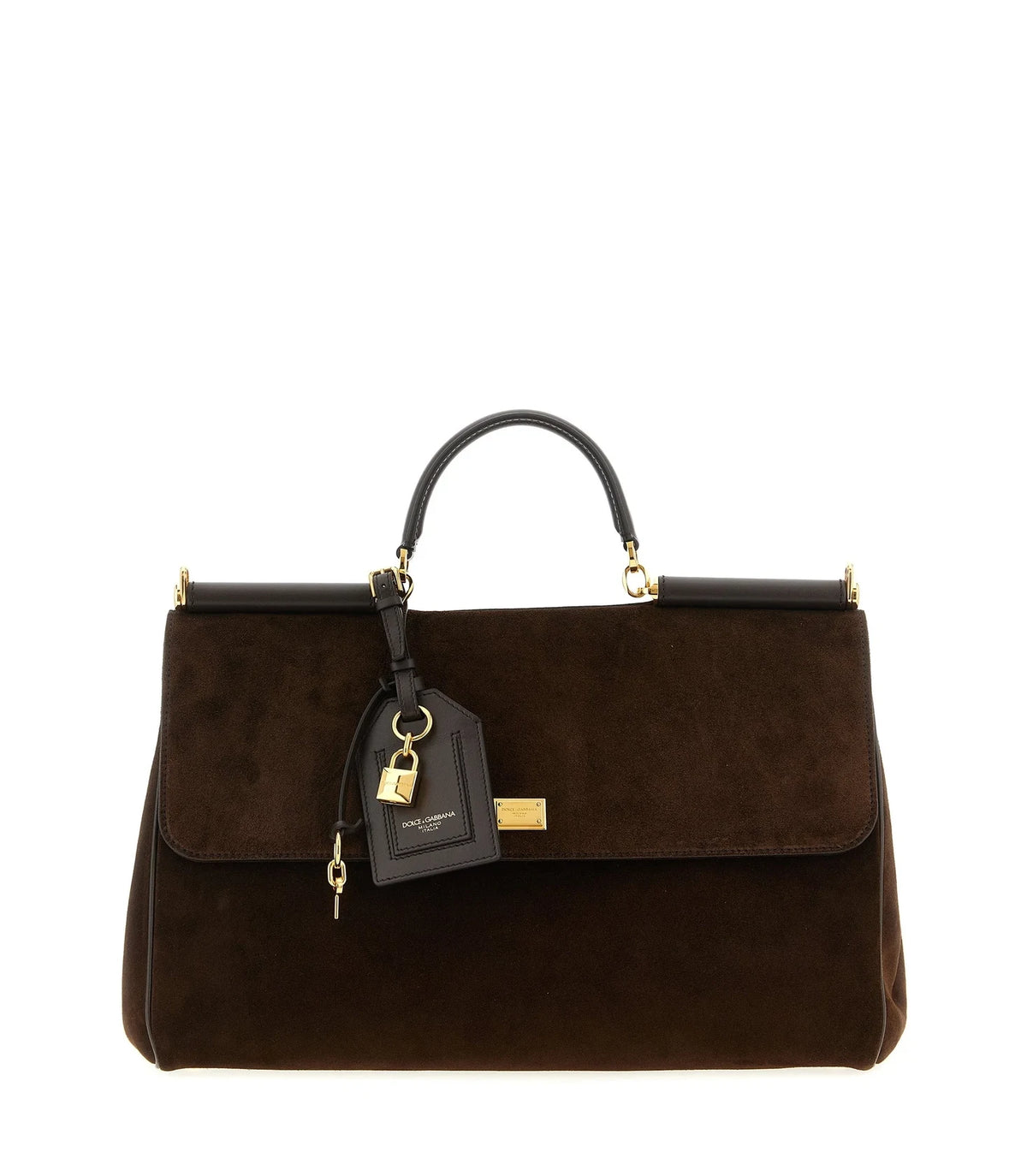 Dolce & Gabbana Satchel Bag in brown, Pvc