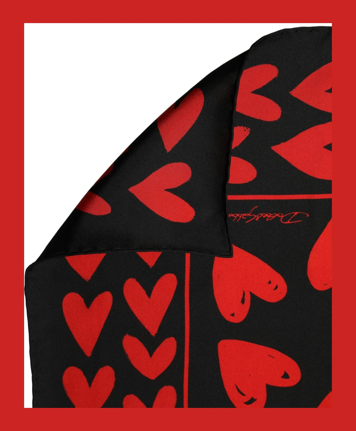 Dolce & Gabbana Scarves & Shawl in black, Silk — view 2