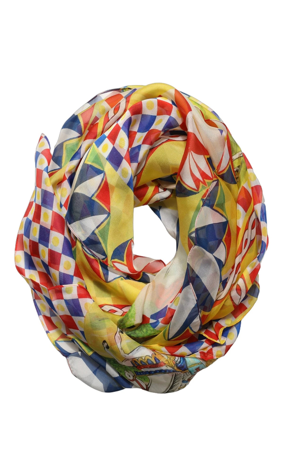 Dolce & Gabbana Scarves & Shawl in multicolor, Silk