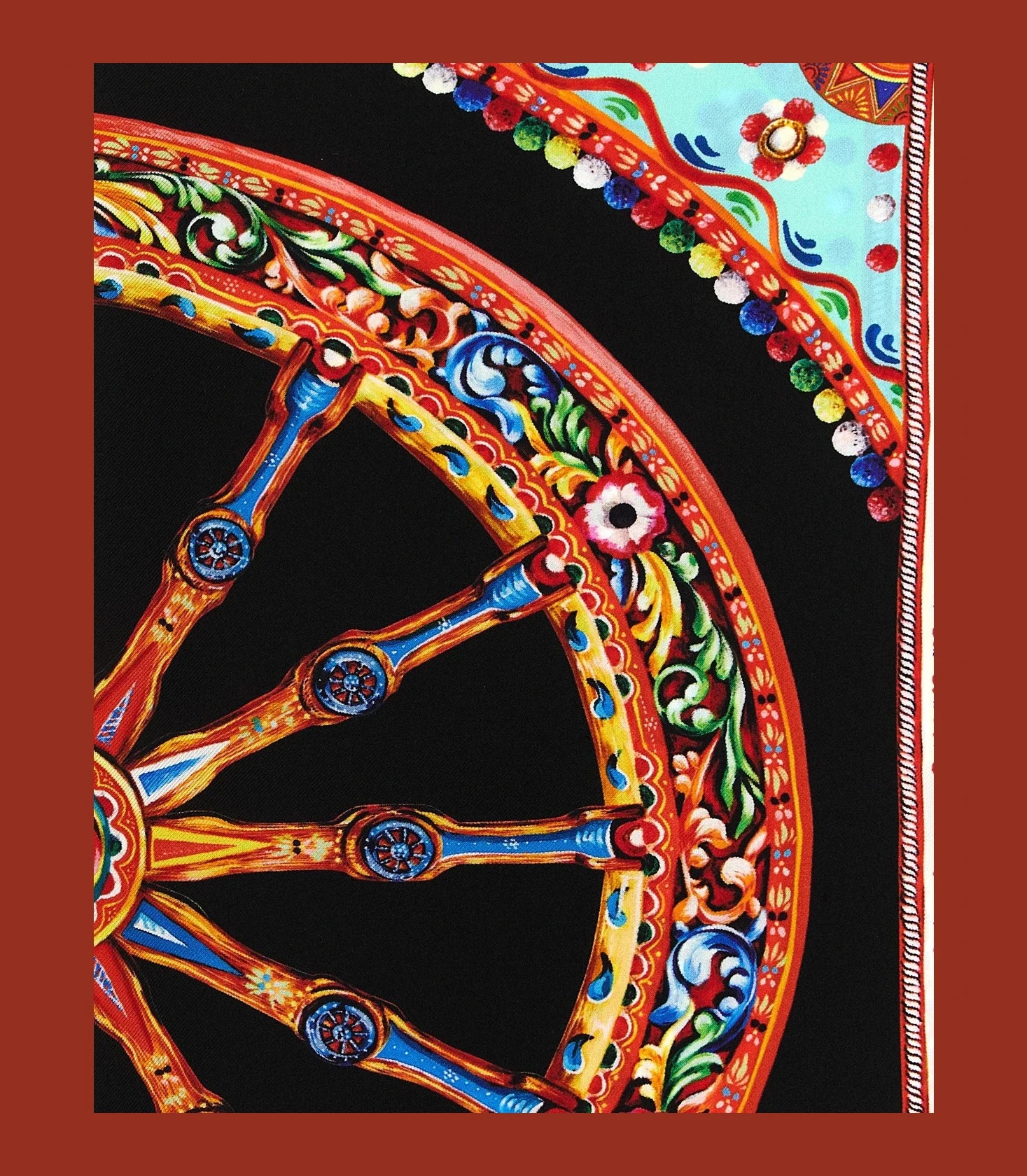 Dolce & Gabbana Scarves & Shawl in multicolor, Silk — view 3