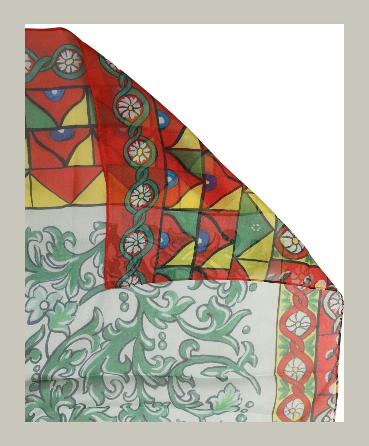 Dolce & Gabbana Scarves & Shawl in multicolor, Silk — view 3