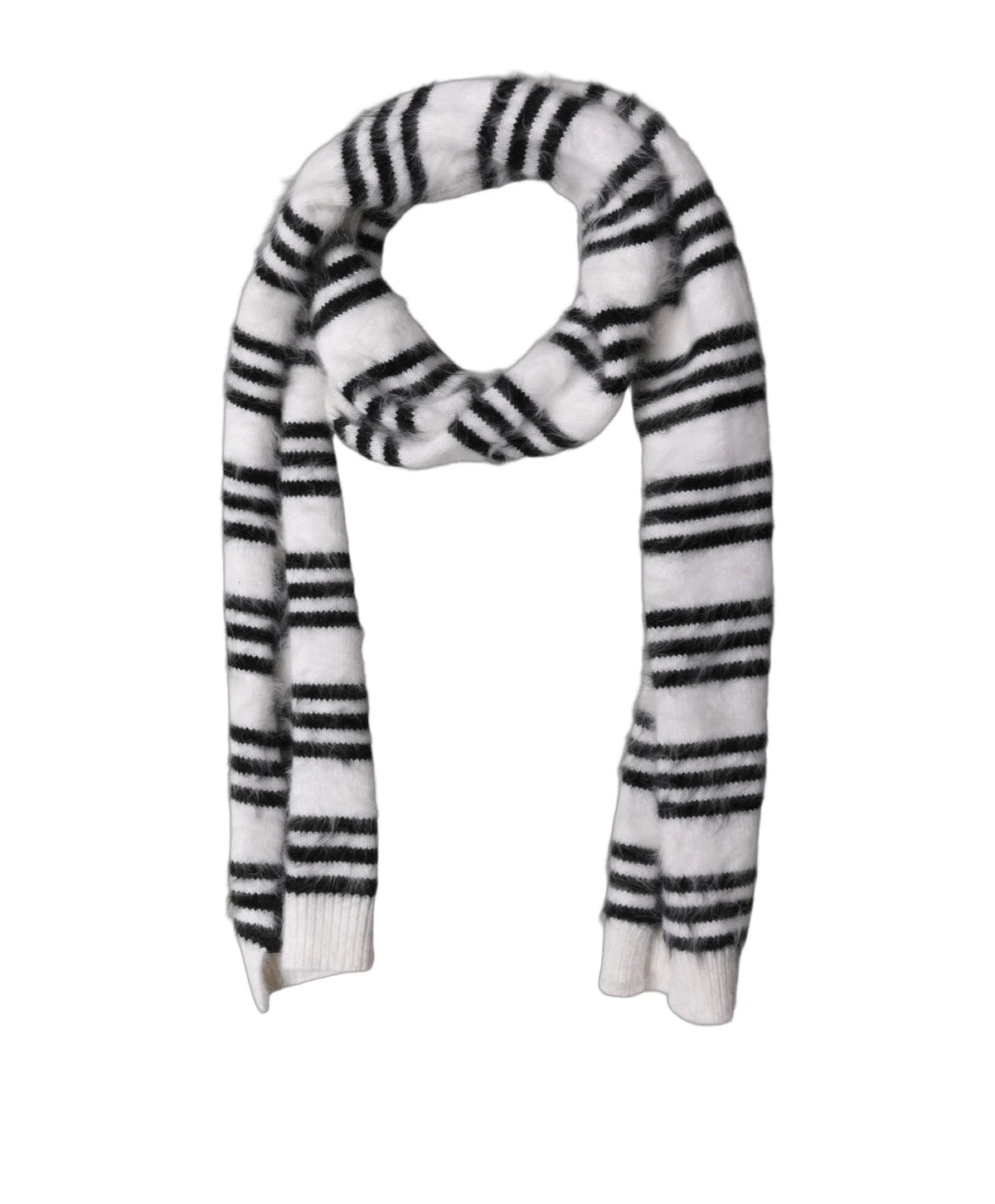 Dolce & Gabbana Scarves & Shawl in white, Angora