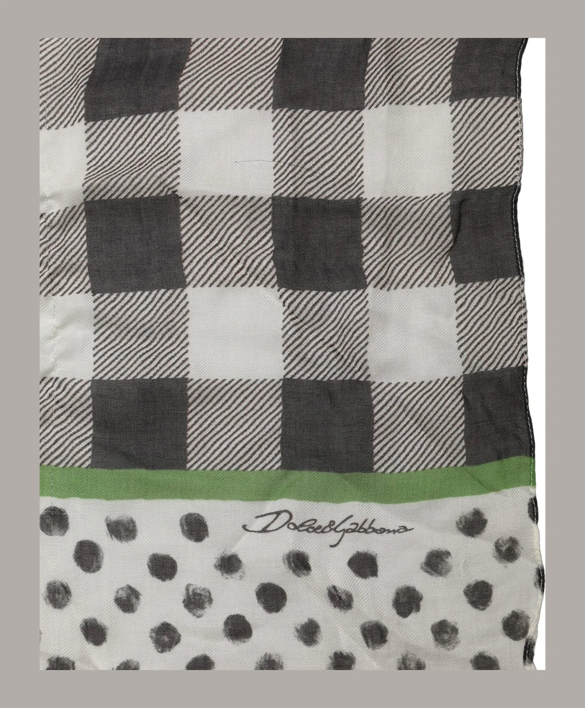 Dolce & Gabbana Scarves & Shawl in white, Modal — view 3