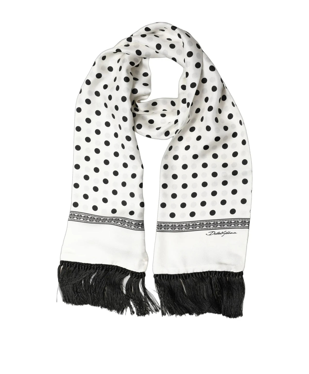 Dolce & Gabbana Scarves & Shawl in white, Silk