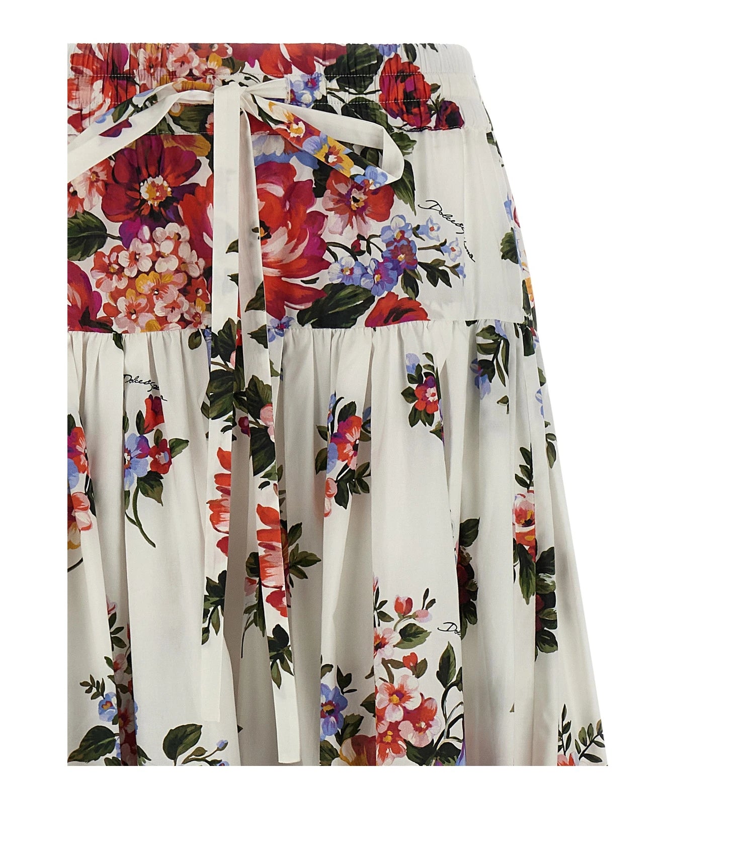 Dolce & Gabbana Skirt in white, Cotton — view 3