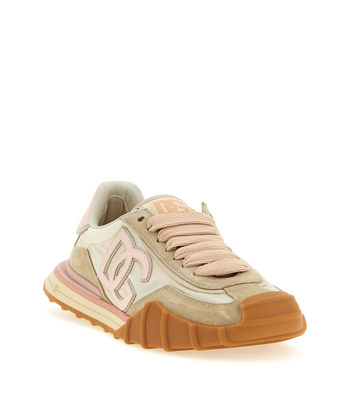 Dolce & Gabbana Sneakers in pink, Polyamide — view 2