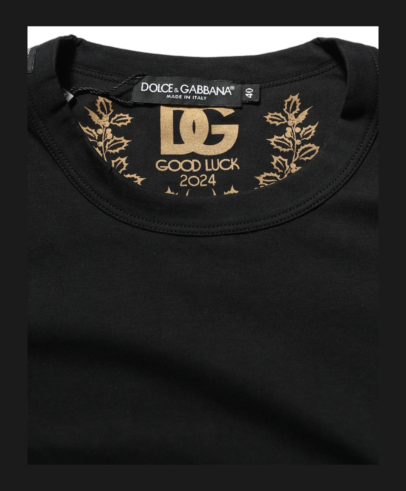 Dolce & Gabbana T-Shirt in black, Cotton