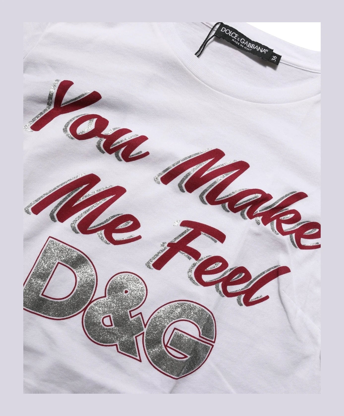 Dolce & Gabbana T-Shirt in white, Cotton — view 8
