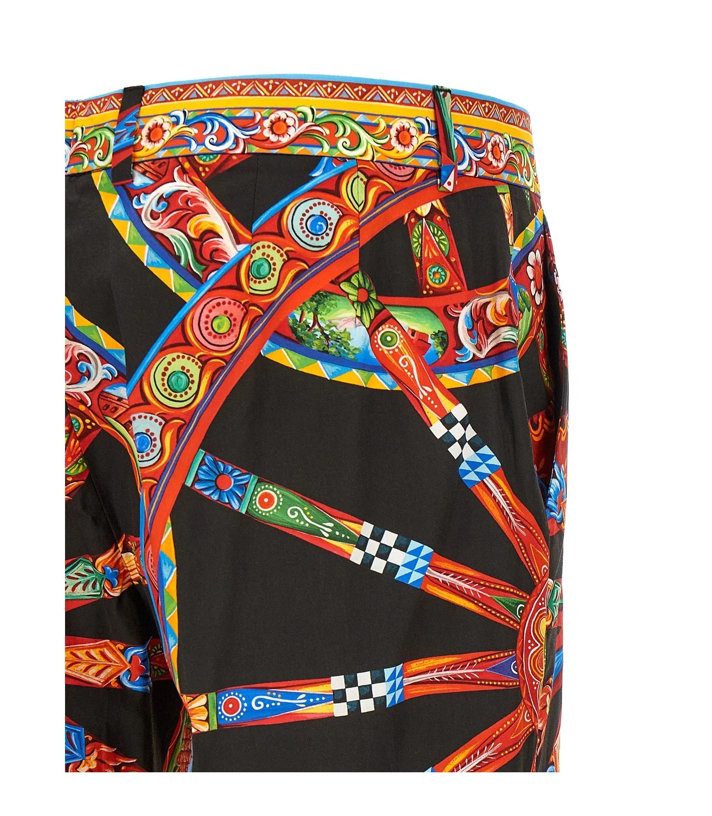 Dolce & Gabbana Trouser in multicolor, Cotton — view 4