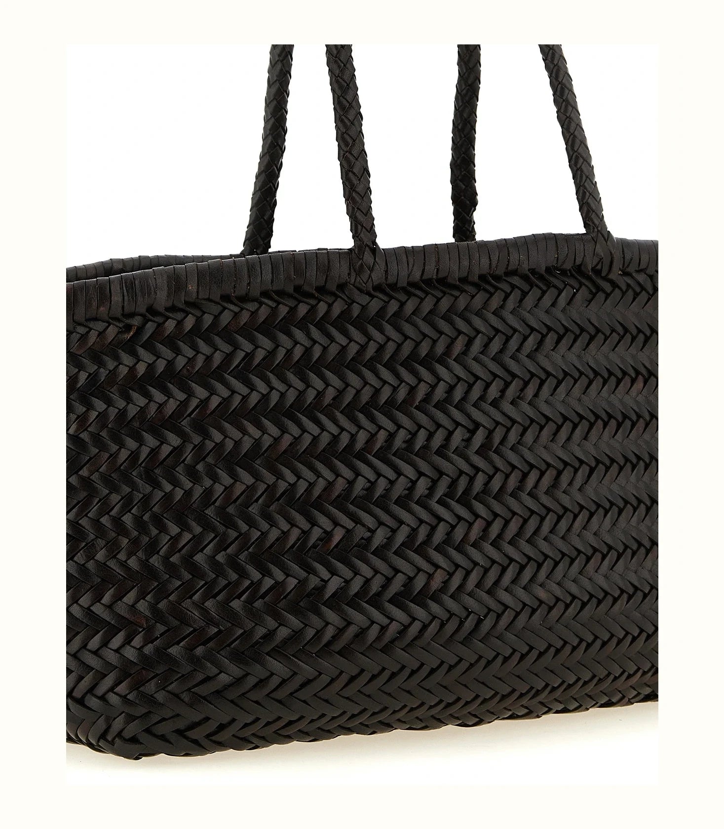 Dragon Diffusion Tote Bag in brown, Calfskin Leather — view 3