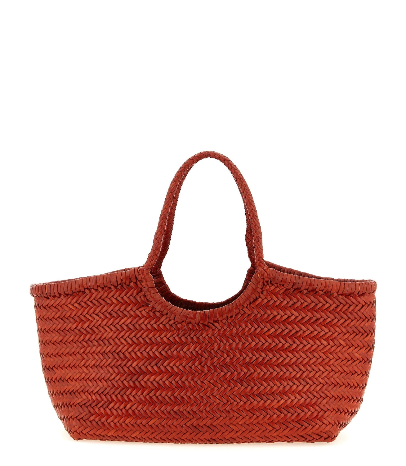Dragon Diffusion Tote Bag in orange, Calfskin Leather