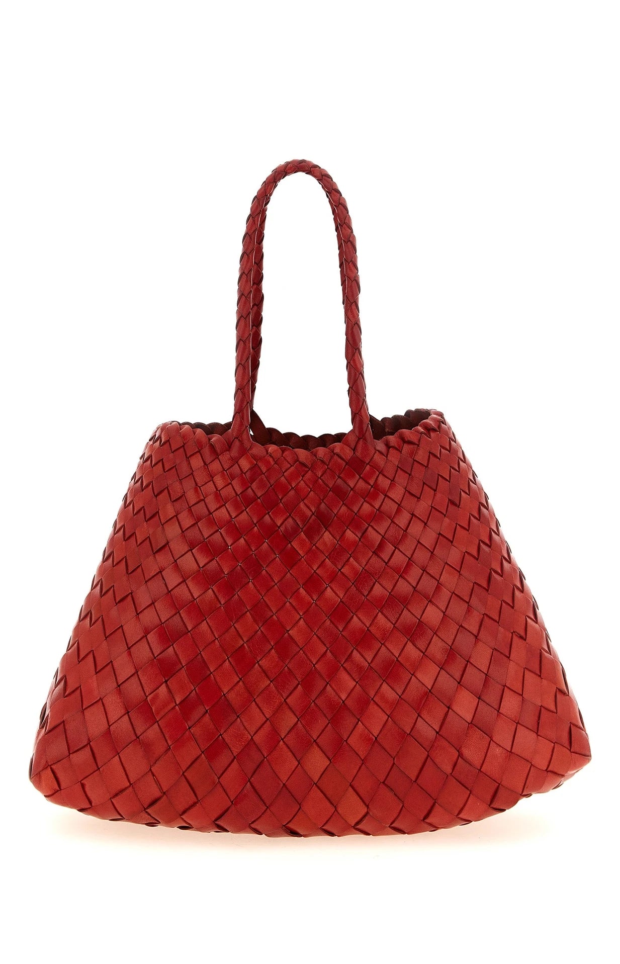 Dragon Diffusion Tote Bag in red, Calfskin Leather