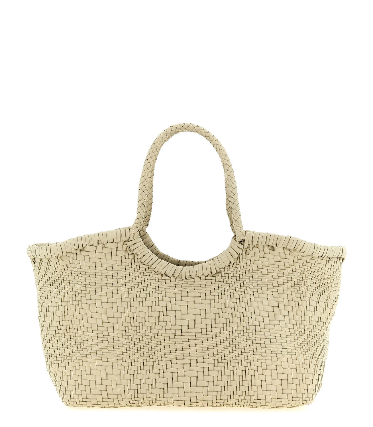 Dragon Diffusion Tote Bag in white, Calfskin Leather