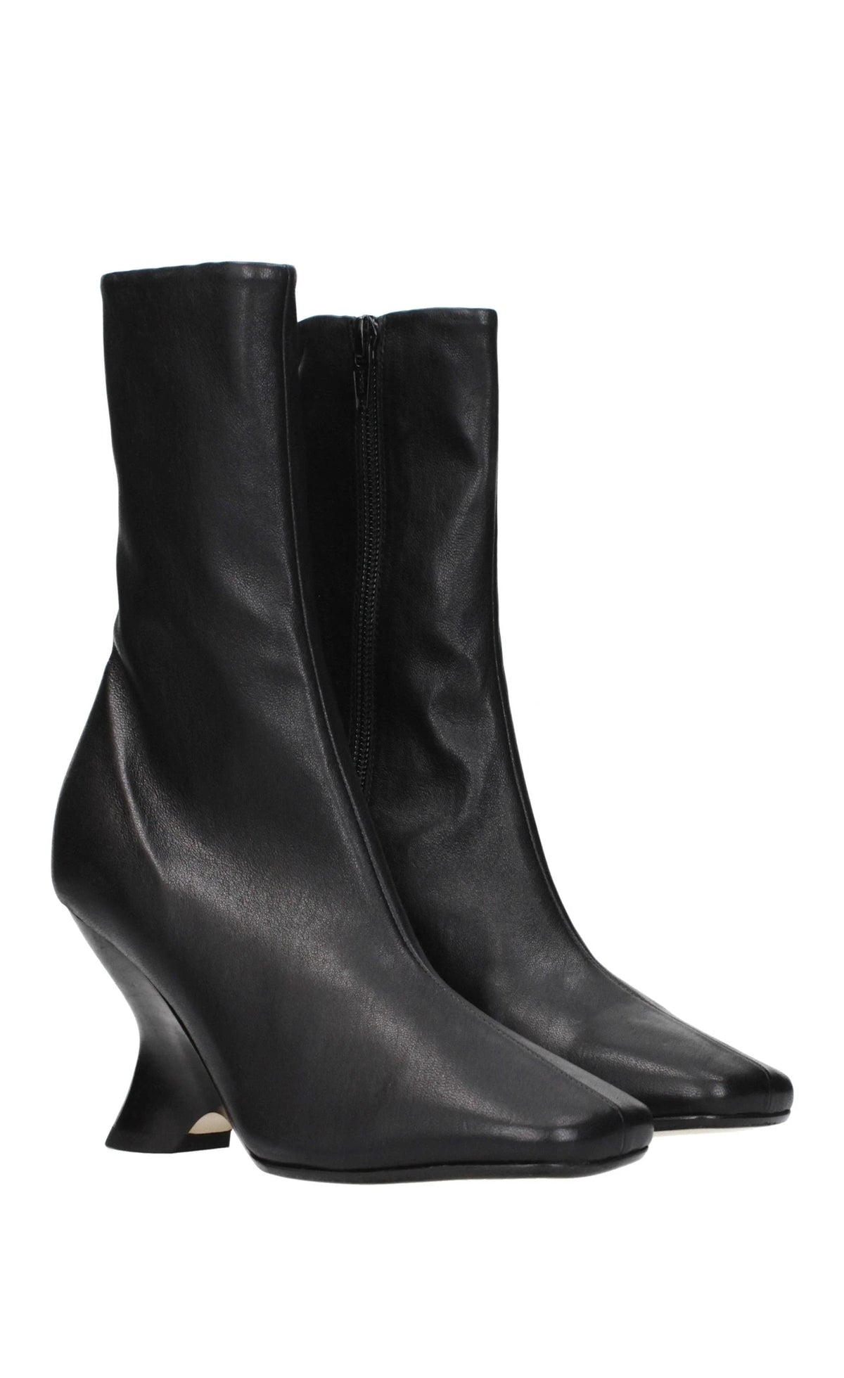 Dries Van Noten Ankle Boots in black — view 2