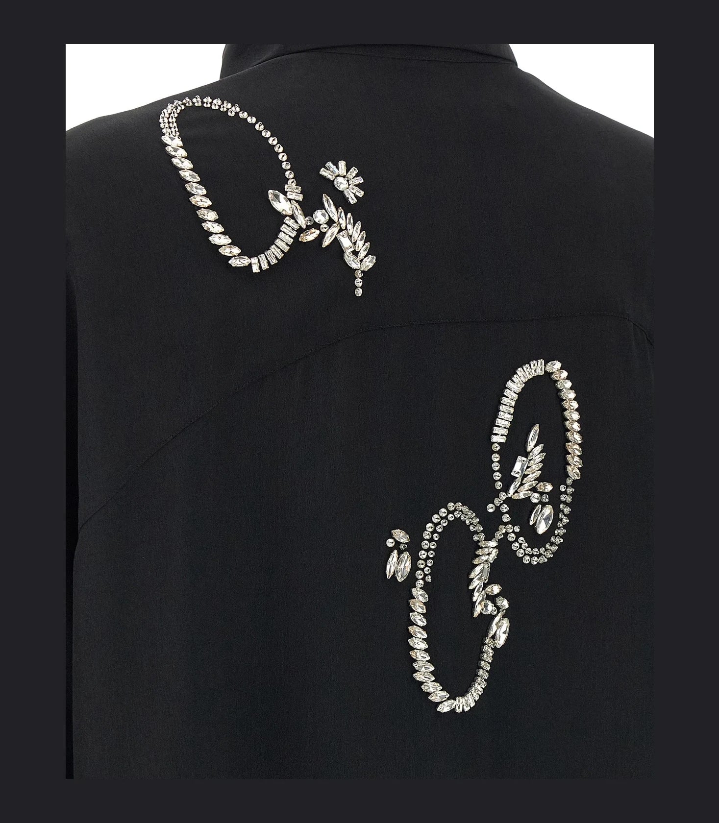 Dries Van Noten Dress Shirt in black, Polyester — view 5