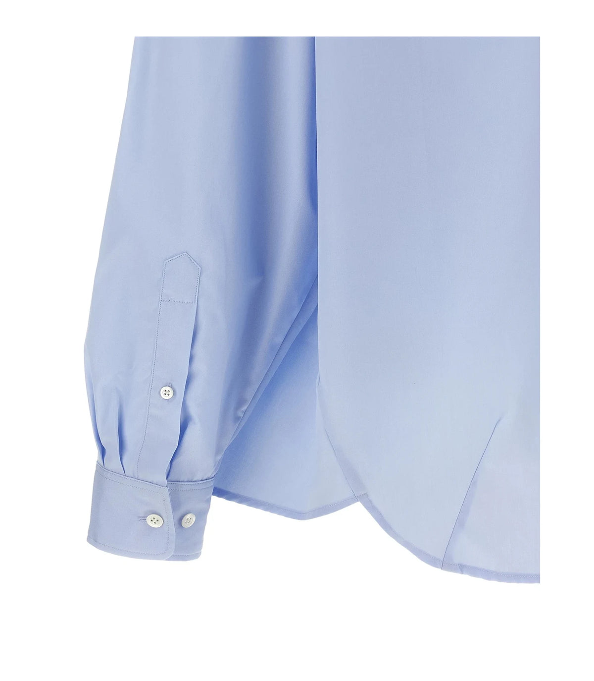 Dries Van Noten Dress Shirt in blue, Cotton — view 4