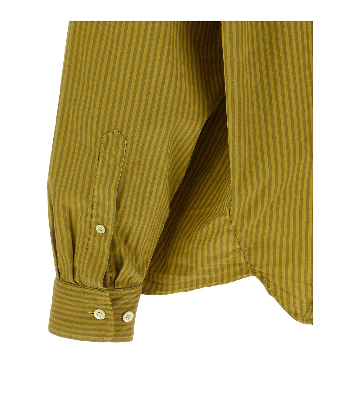 Dries Van Noten Dress Shirt in yellow, Cotton — view 4