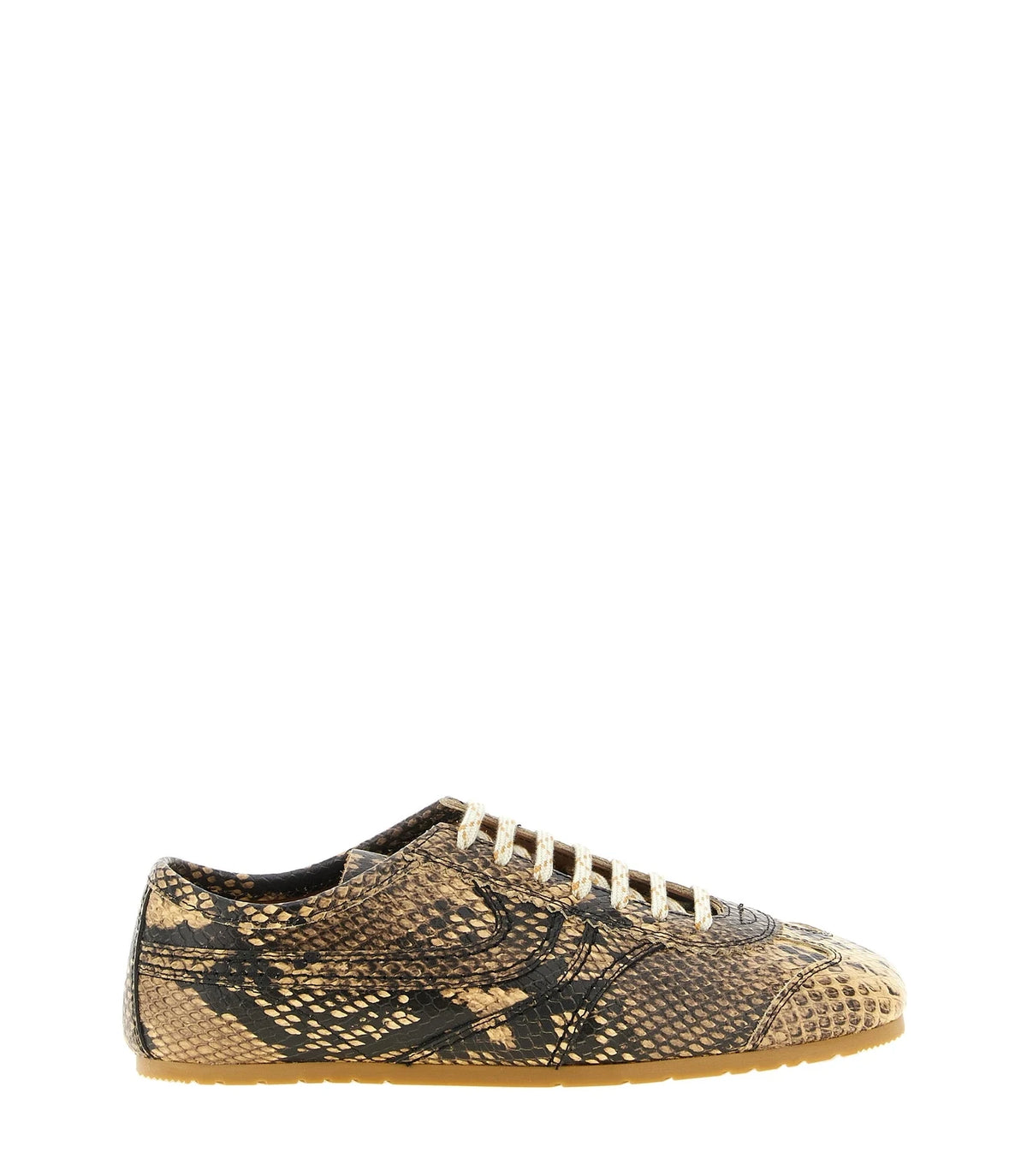 Dries Van Noten Sneakers in beige, Calfskin Leather