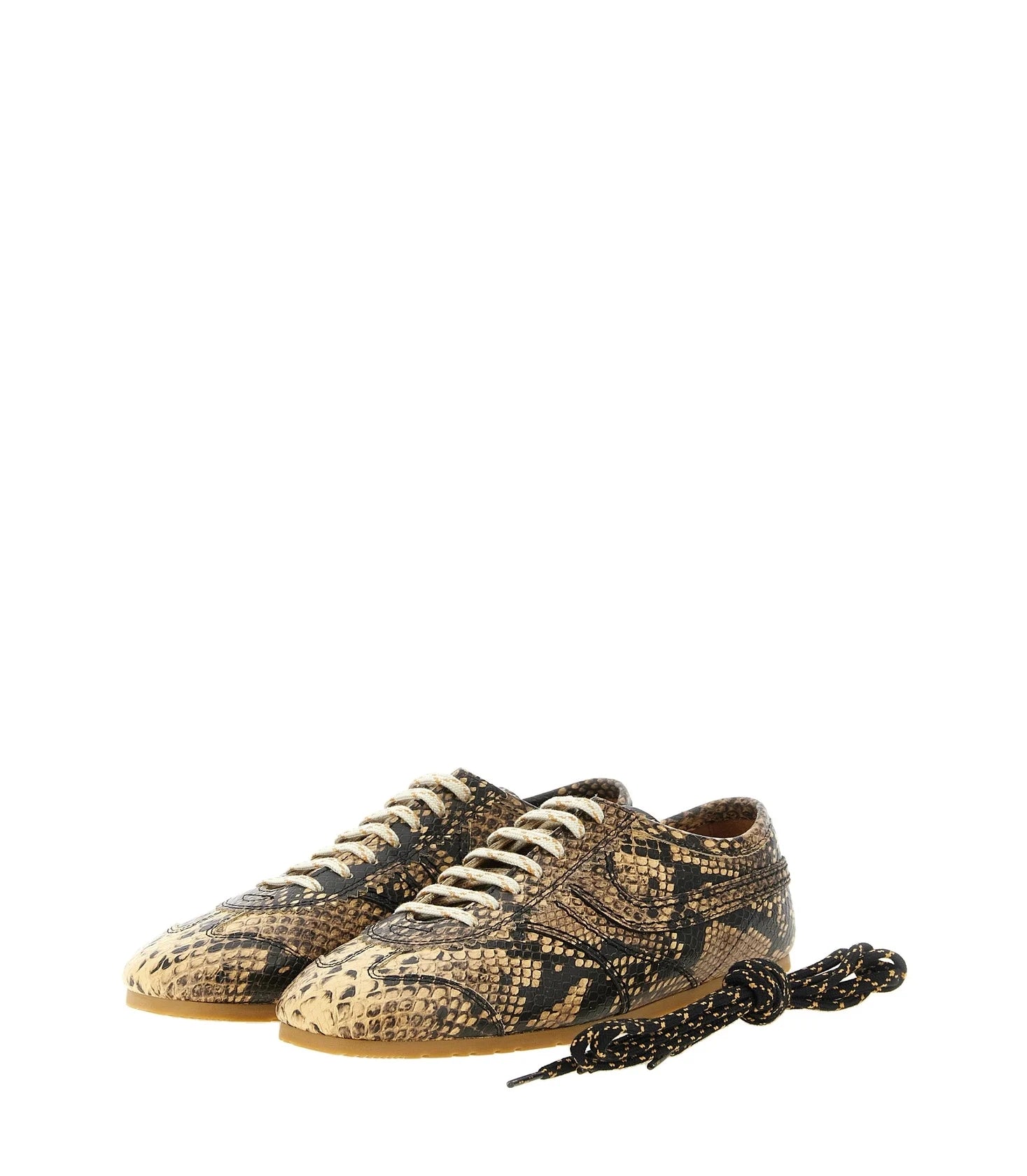 Dries Van Noten Sneakers in beige, Calfskin Leather β view 2